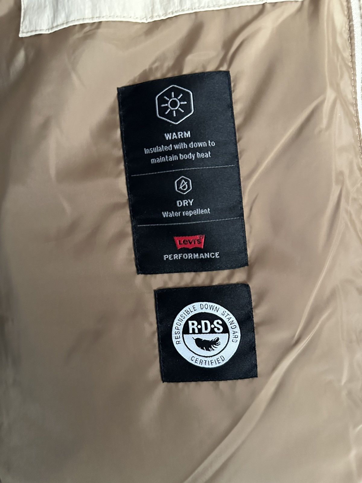 Levi's Levi’s Puffer Down Insulated Water Repellent Jacket Hood Size US L / EU 52-54 / 3 - 8 Thumbnail