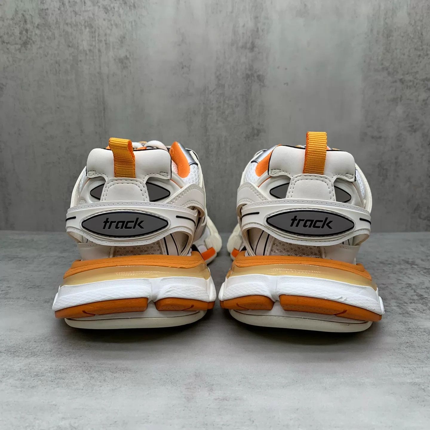 Balenciaga Balenciaga Track white orange 38 98 new box&accs Size US 7.5 / IT 37.5 - 5 Thumbnail