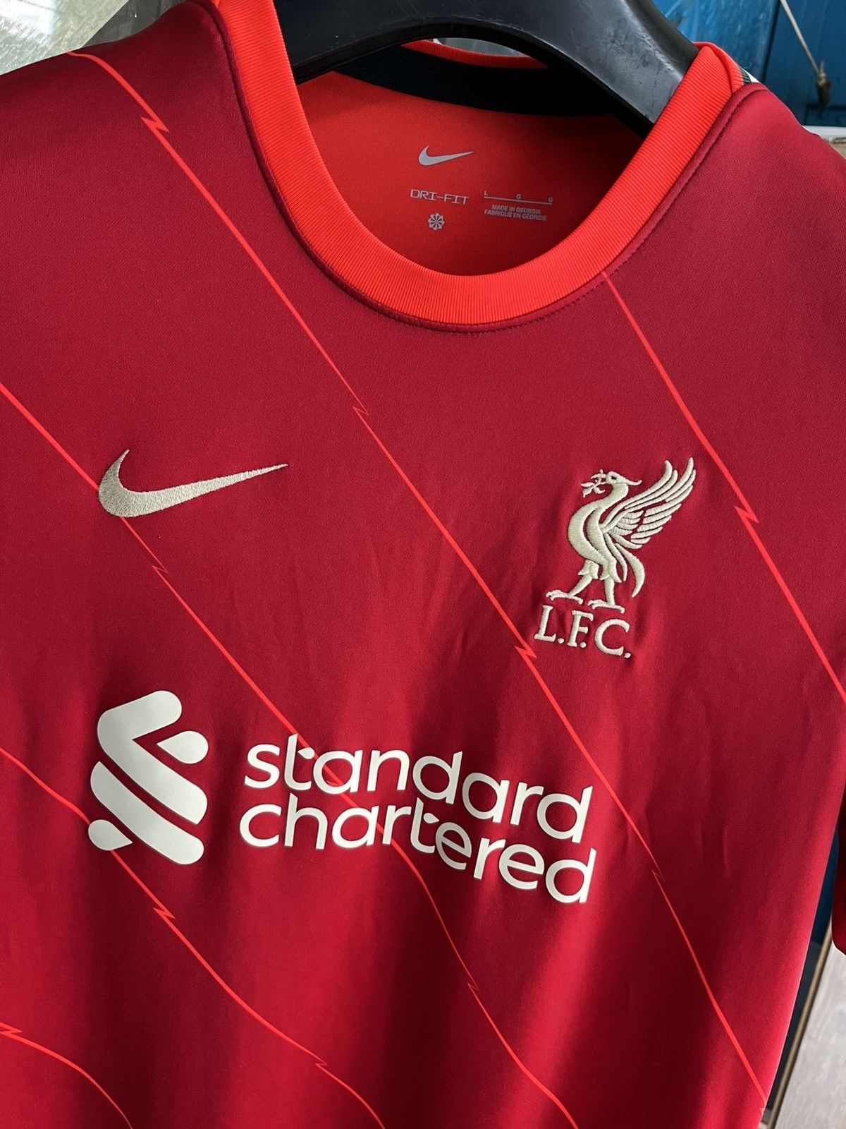 Nike Liverpool fc nike jersey kit home Size US L / EU 52-54 / 3 - 2 Thumbnail