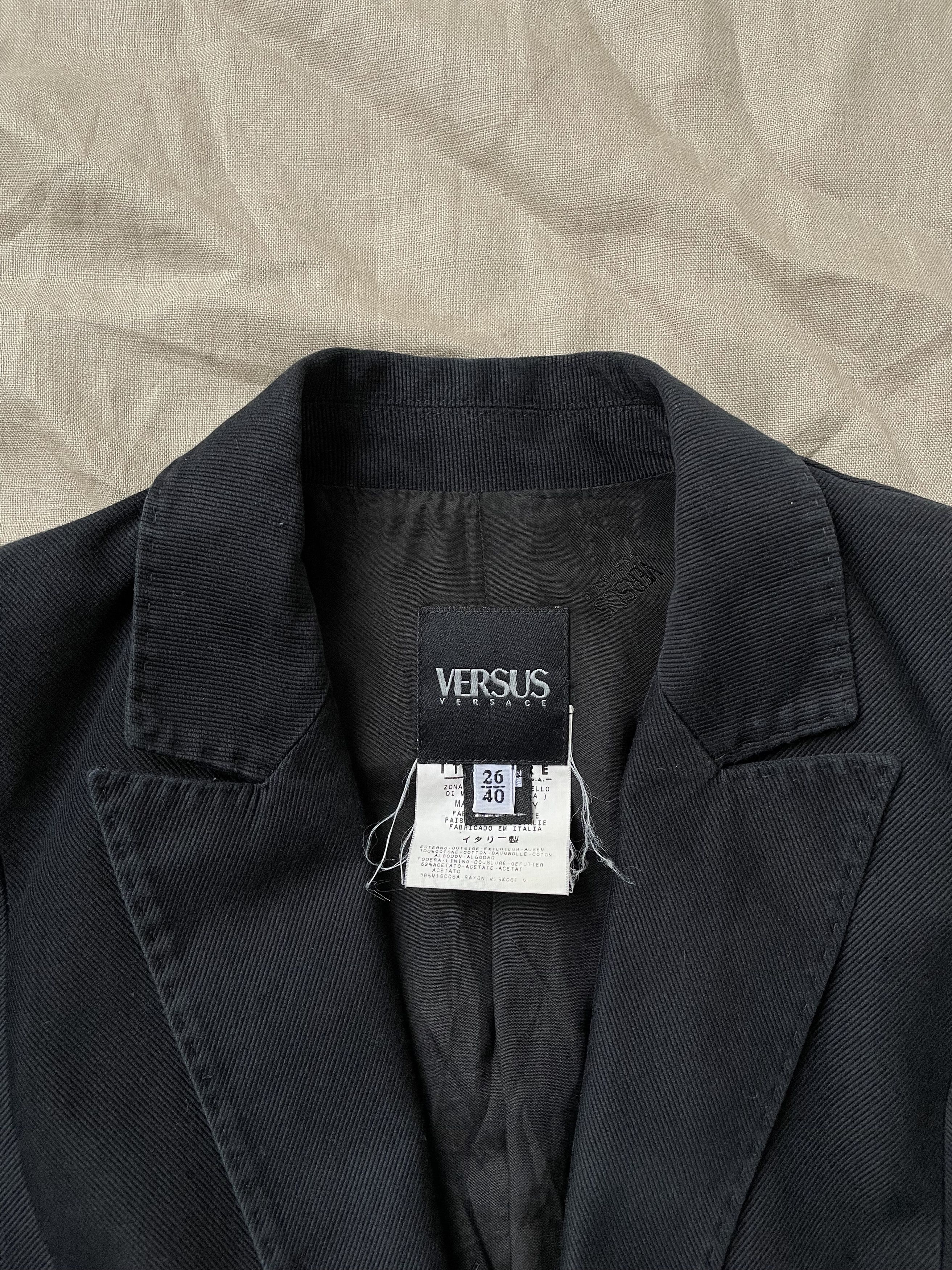 Versus Versace Versace Versus Vintage Blazer Jacket 5894AC Size S / US 4 / IT 40 - 2 Thumbnail