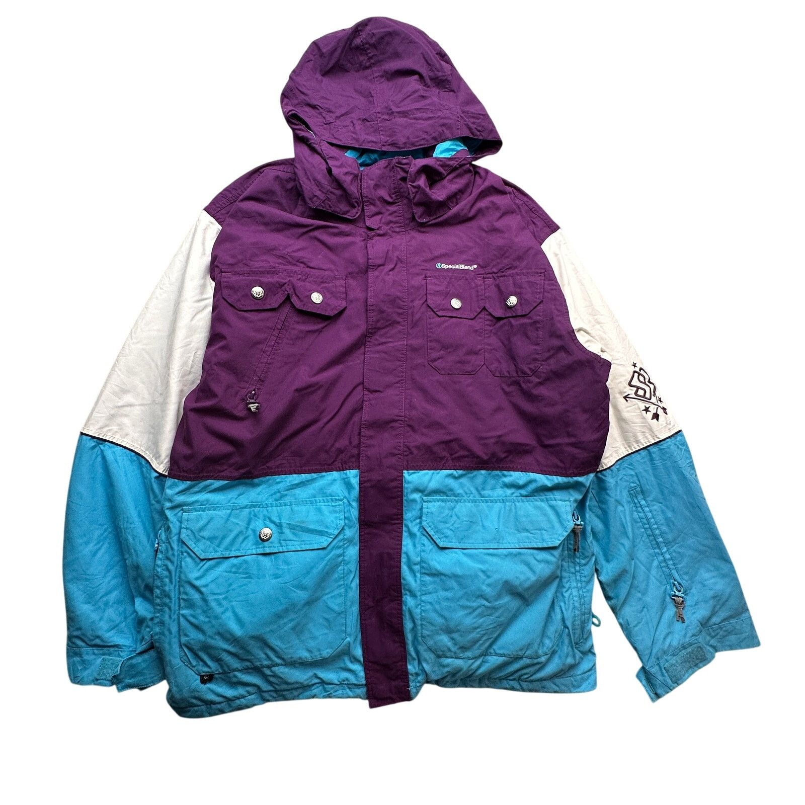 Other Special Blend 10K Snow Ski Jacket Men Large Colorblock Size US L / EU 52-54 / 3 - 1 Thumbnail