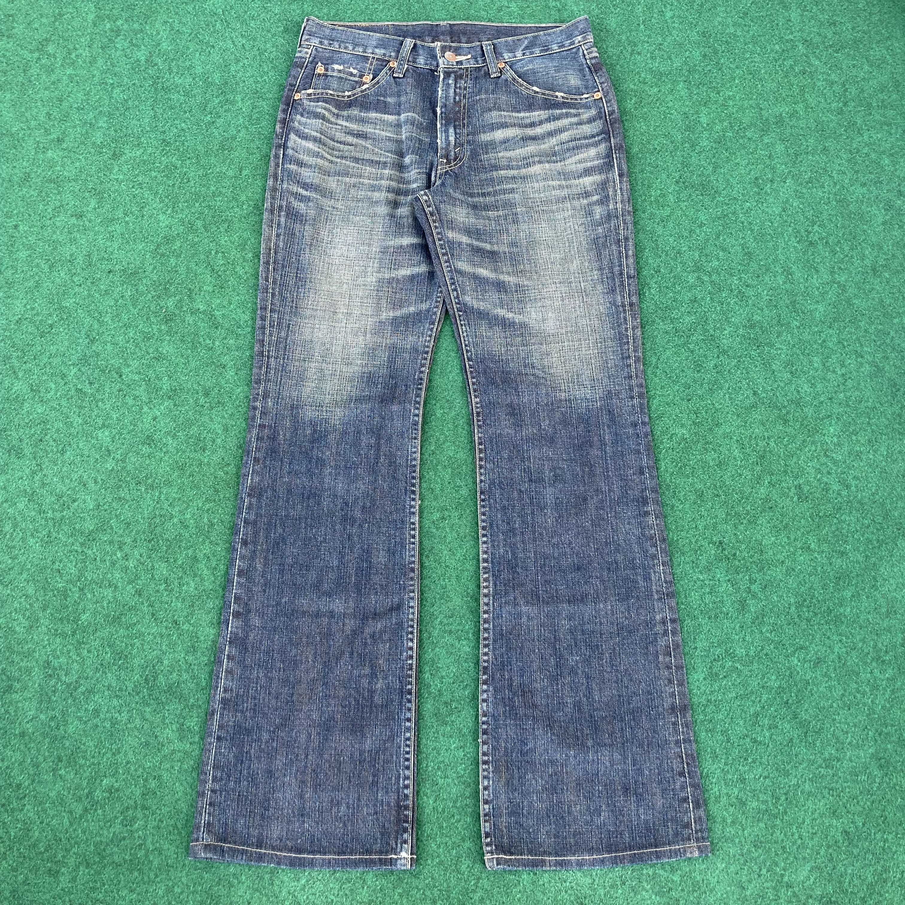 Levi's × Vintage Vtg Levis 517 Denim Flare Bootcut Sz 30 Faded Jeans Size US 30 / EU 46 - 1 Thumbnail