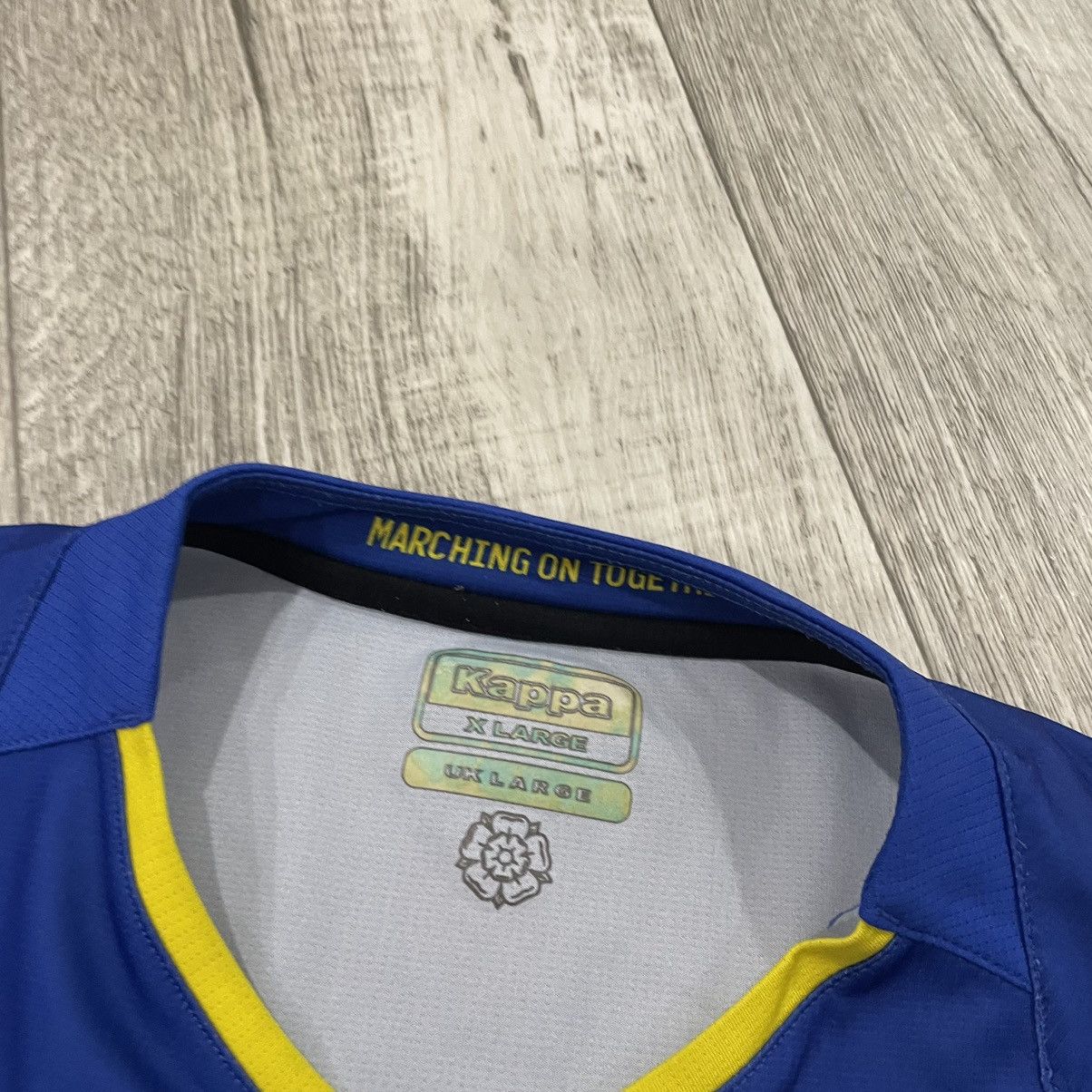 Kappa Kappa leeds united 32 red 100 years clepper jersey tee Size US L / EU 52-54 / 3 - 3 Thumbnail
