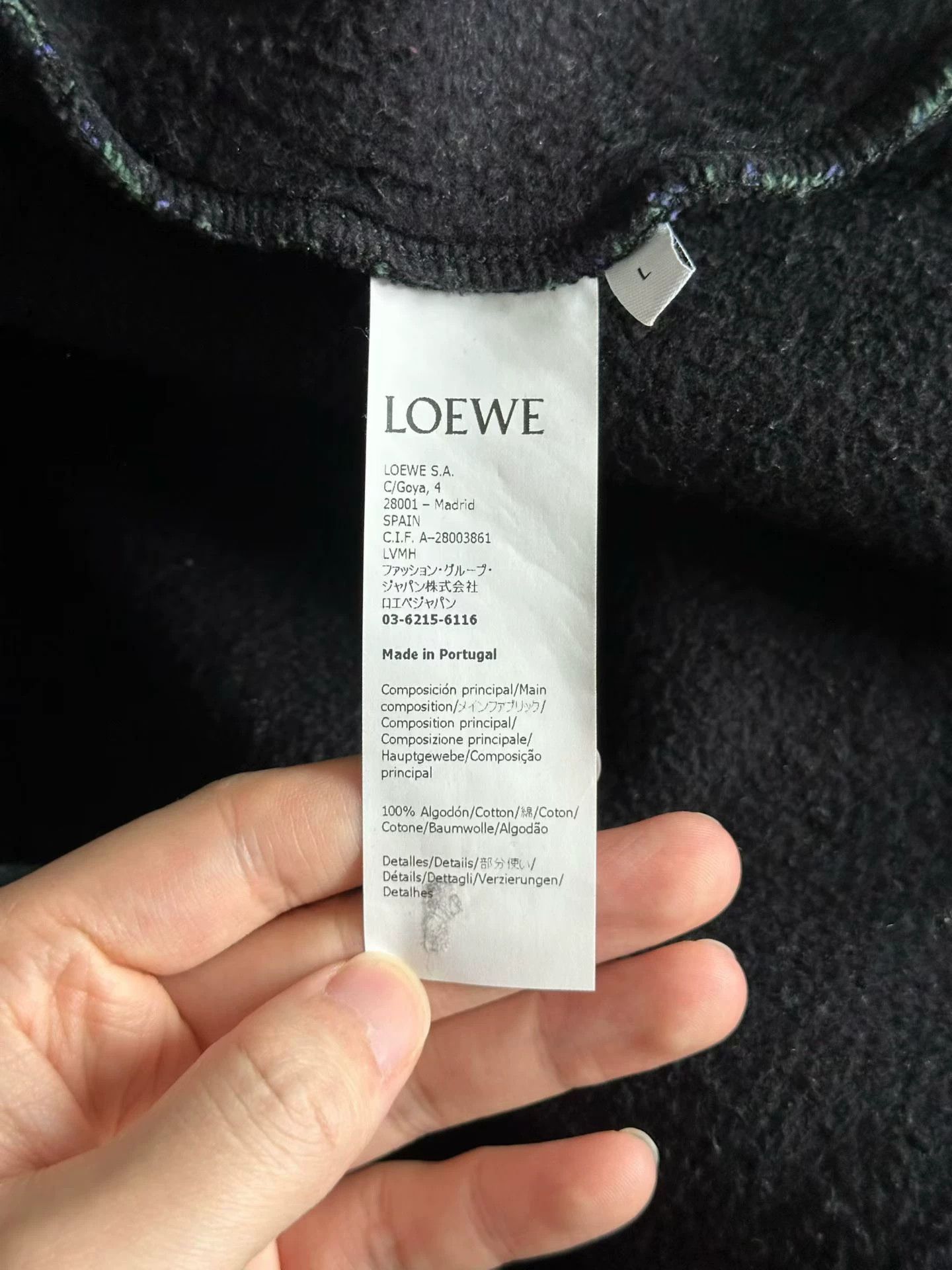 Loewe LOEWE sweatshirt L 98 New Size L / US 10 / IT 46 - 4 Thumbnail
