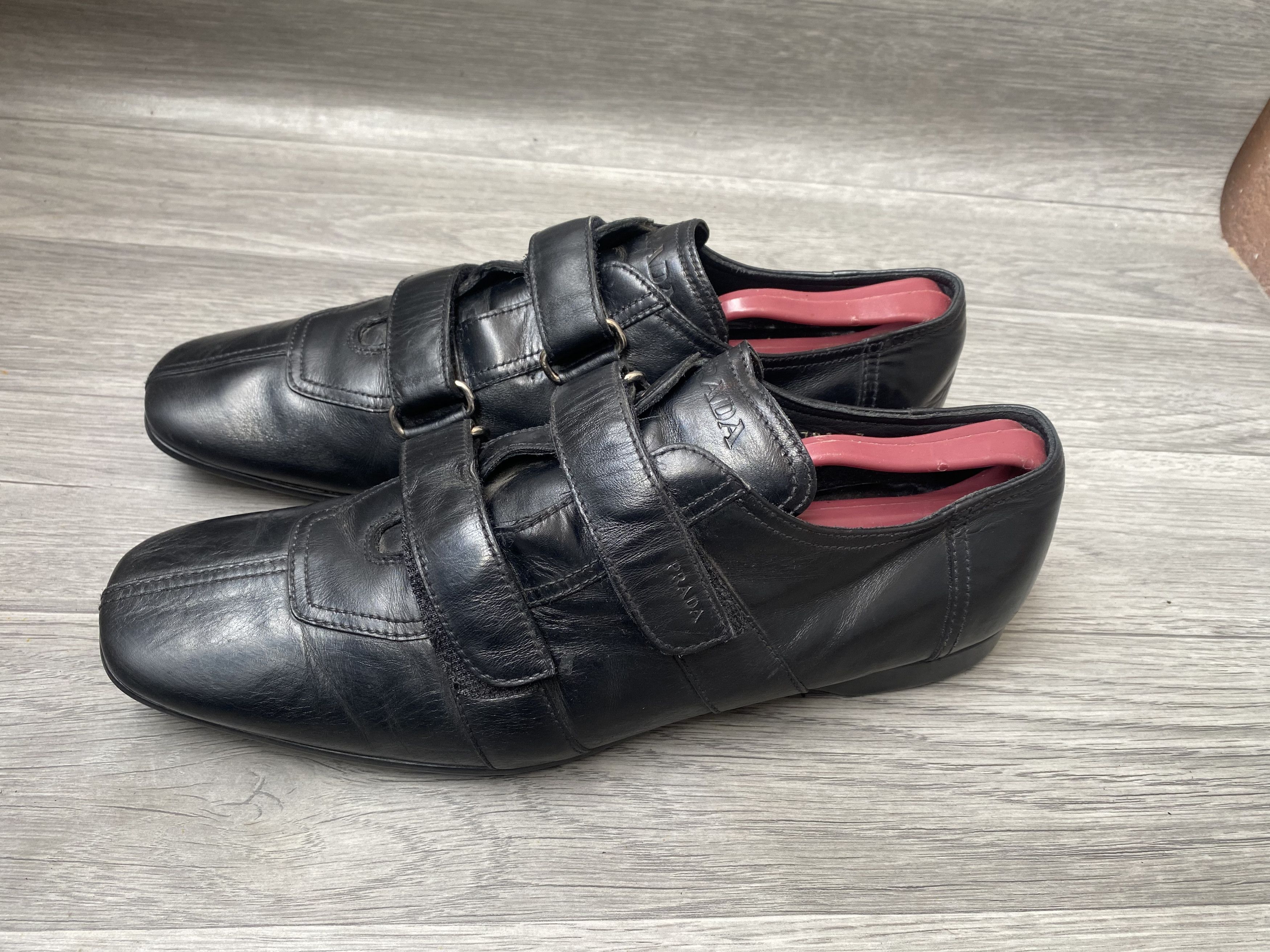 Prada Prada sport strappy leather sneakers sz uk7 Size US 8 / EU 41 - 6 Thumbnail