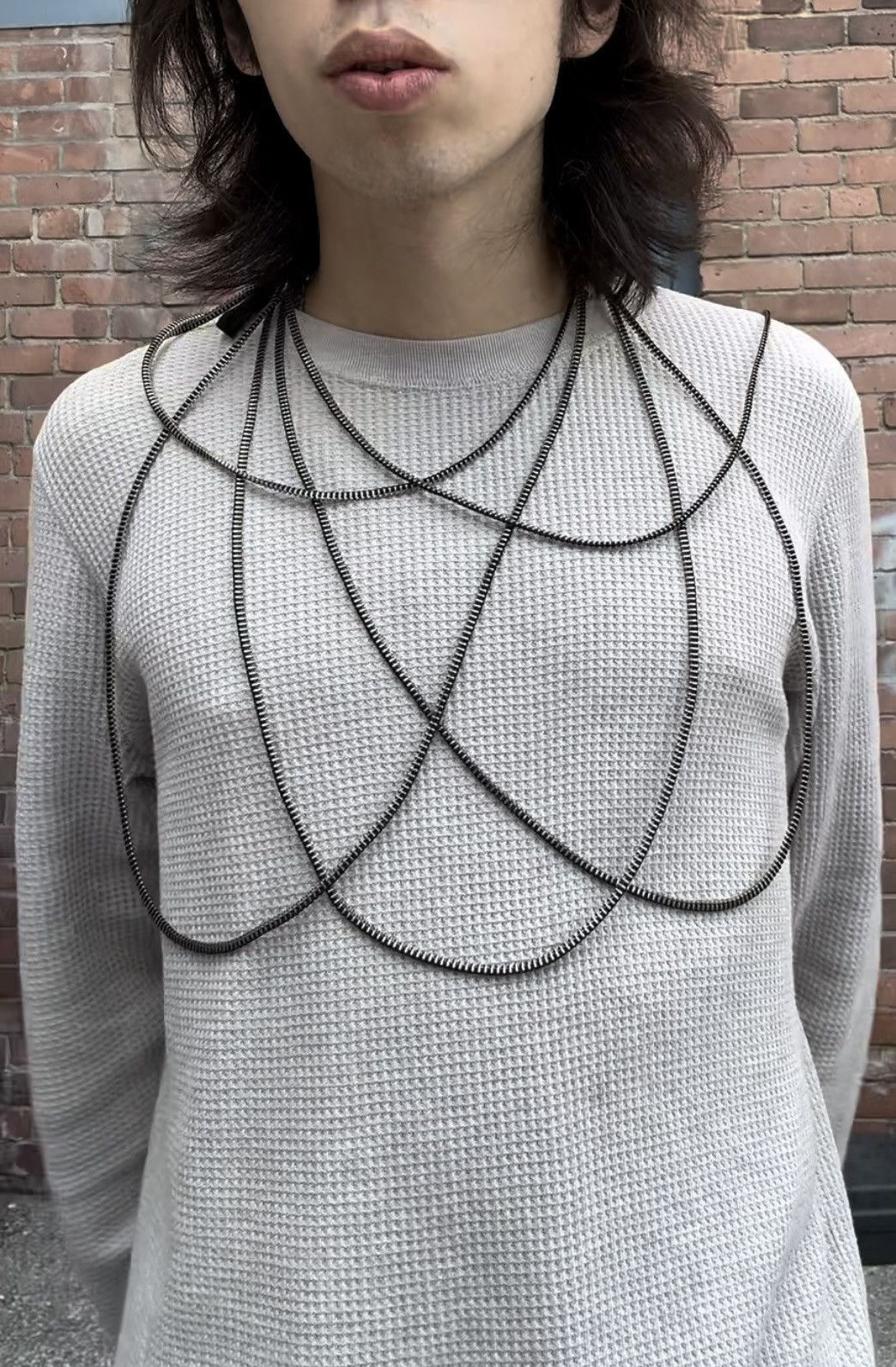 Ann Demeulemeester SS2010 Ann Demeulemeester Zipper Necklace Size ONE SIZE - 5 Thumbnail