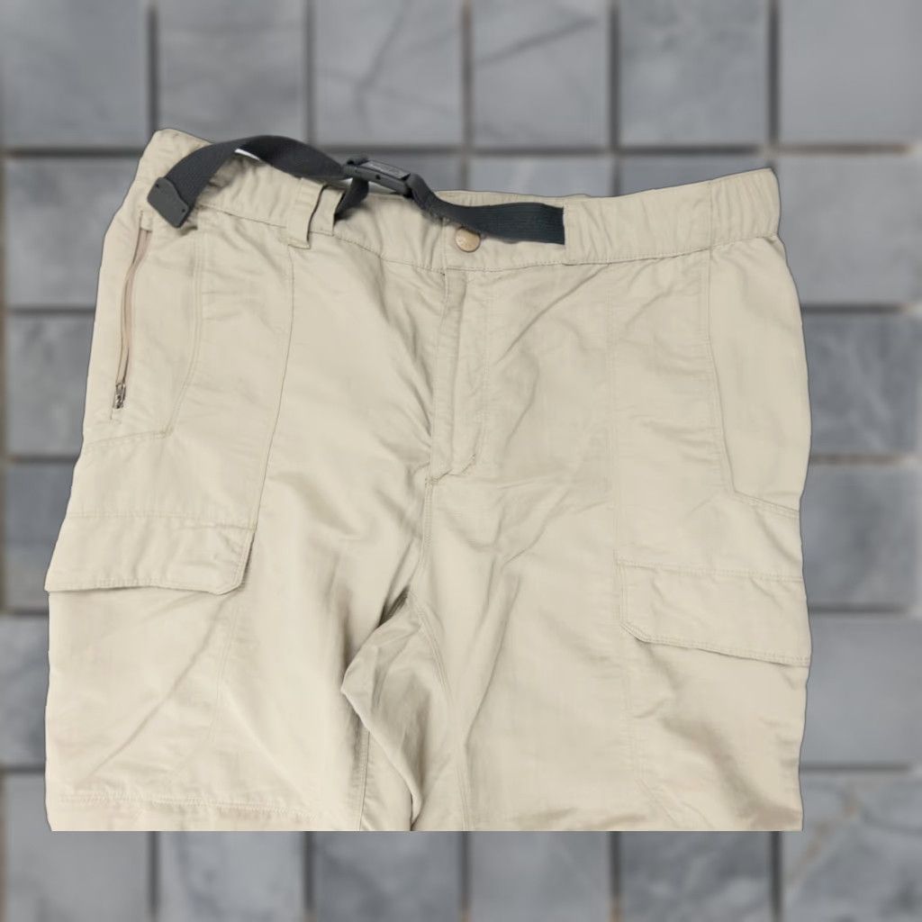 The North Face The North Face Pants Mens Large Beige Cargo Convertible Shorts Belted Outdoors Size US 33 - 1 Thumbnail