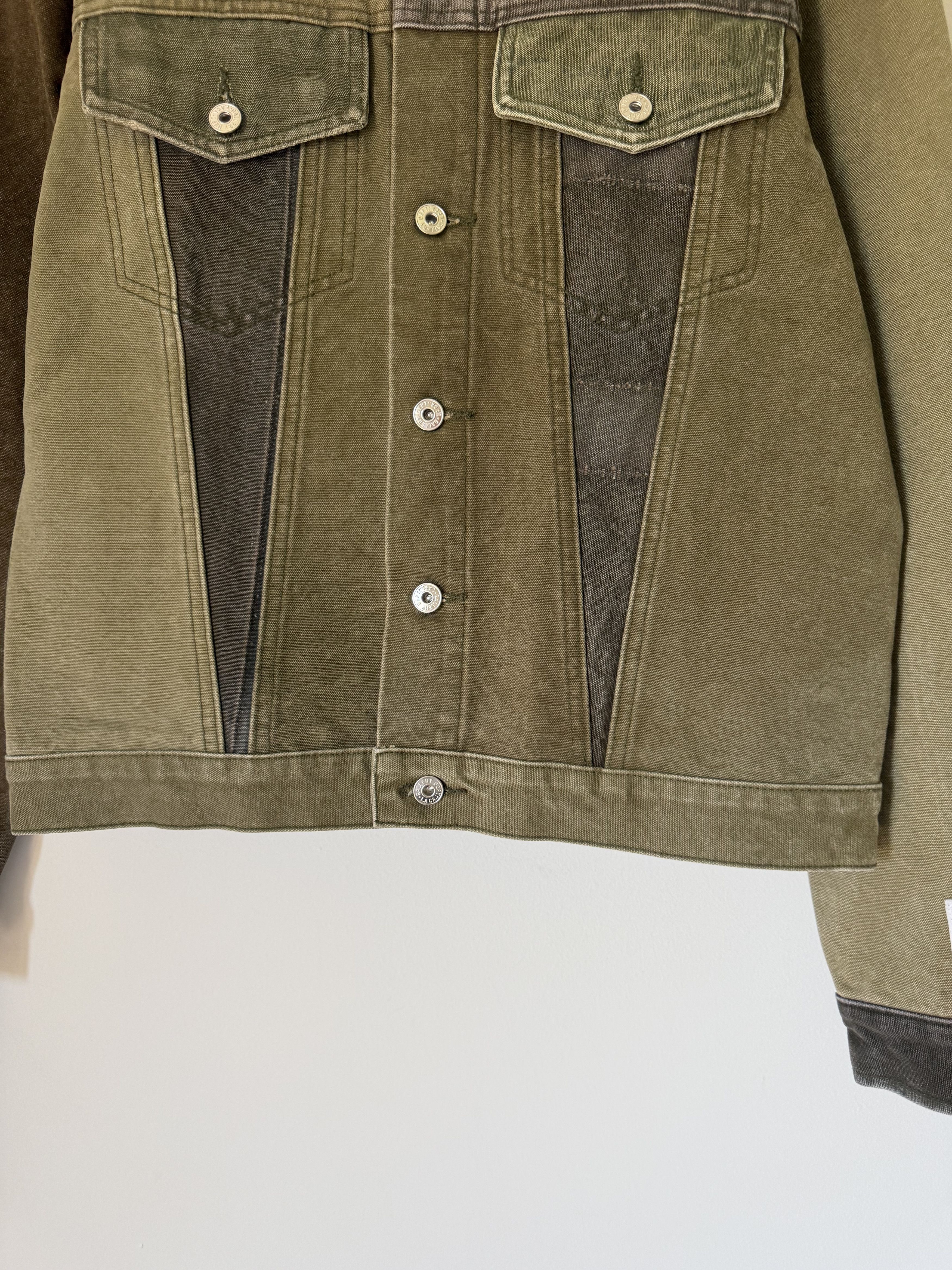 Gallery Dept. Gallery Dept. Andy Patchwork Canvas Jacket in Green Size US L / EU 52-54 / 3 - 3 Thumbnail