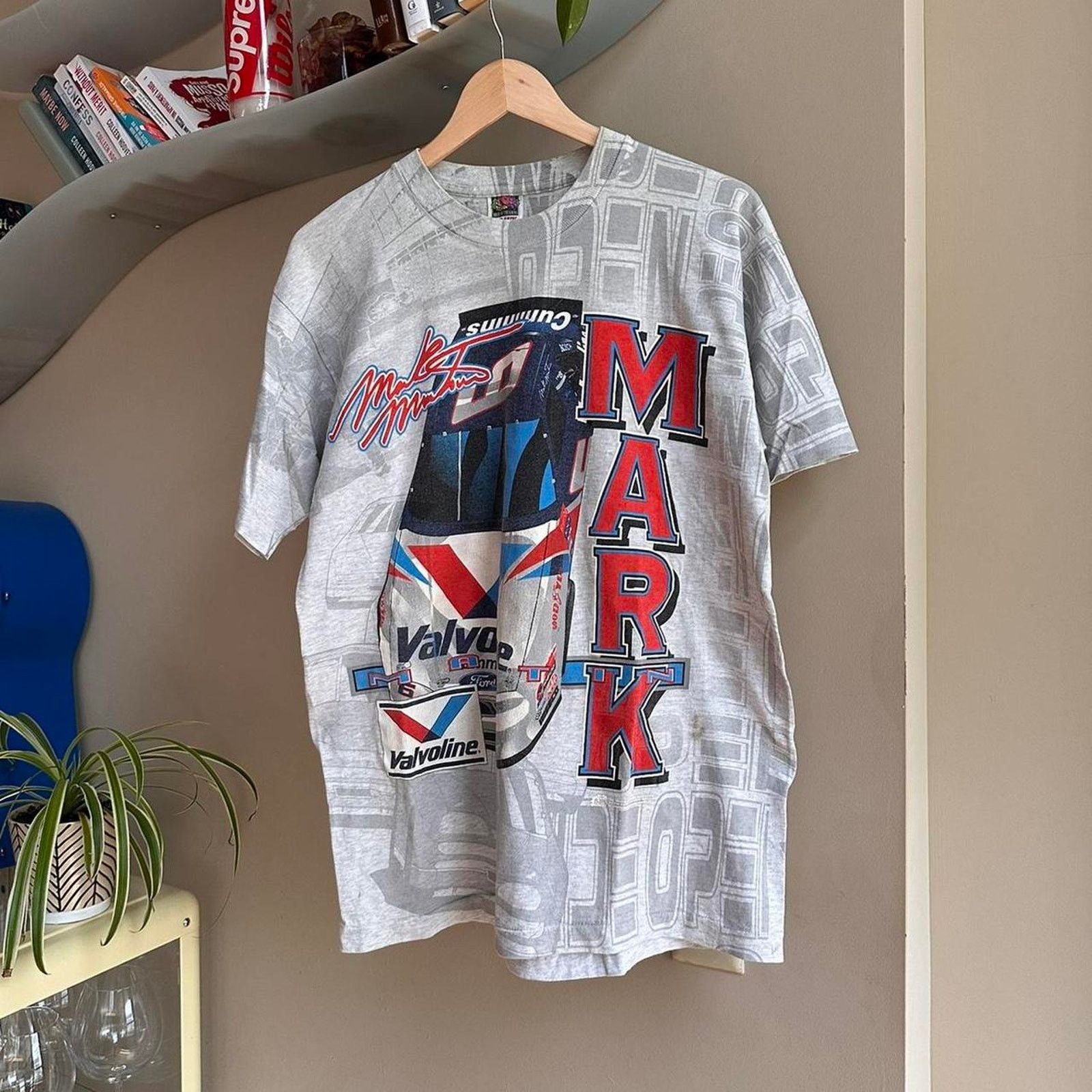 NASCAR × Vintage Vintage Mark Martin NASCAR T-Shirt Size US L / EU 52-54 / 3 - 1 Thumbnail