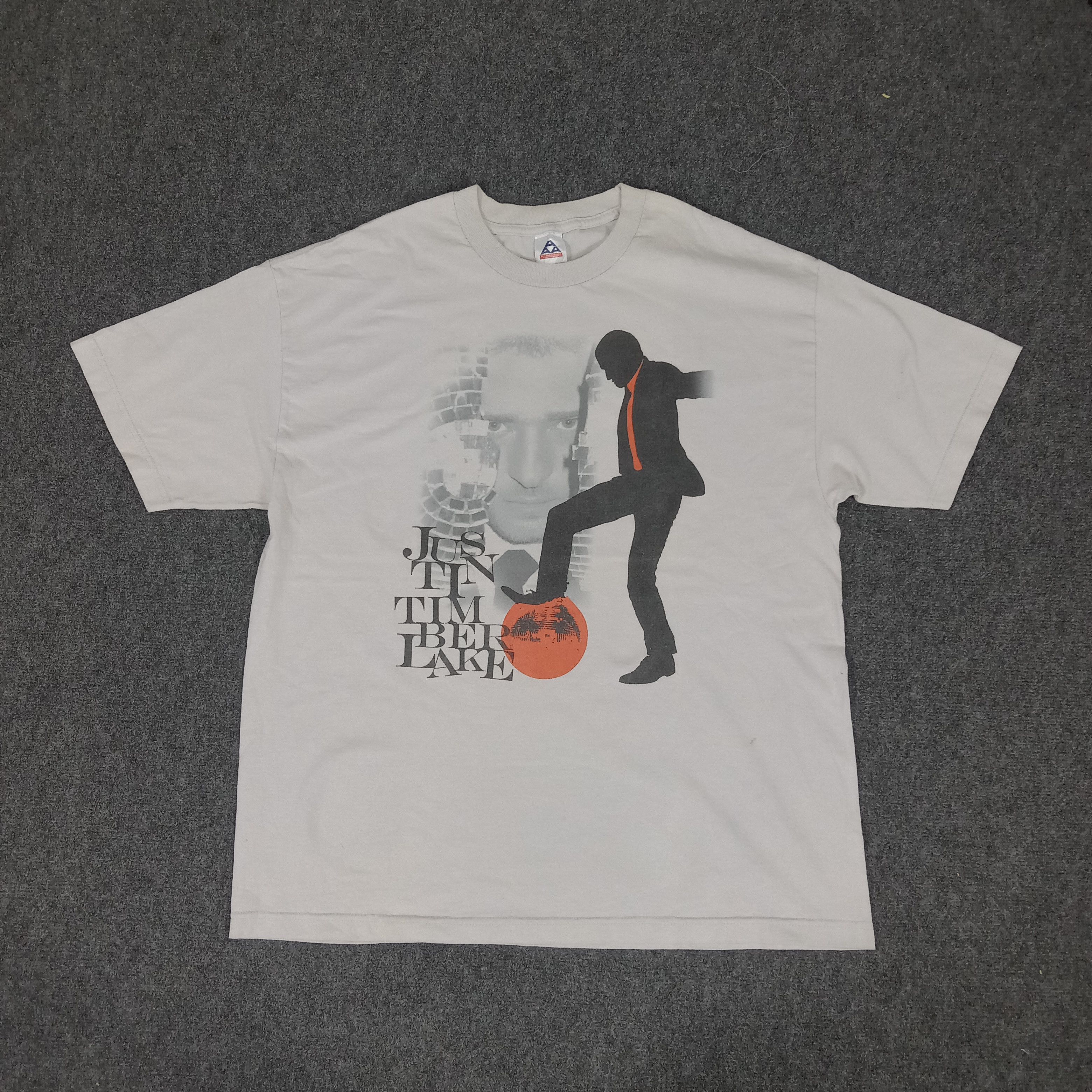 Band Tees × Vintage Justin Timberlake American Singer Songwriter Tshirt Size US XL / EU 56 / 4 - 1 Thumbnail