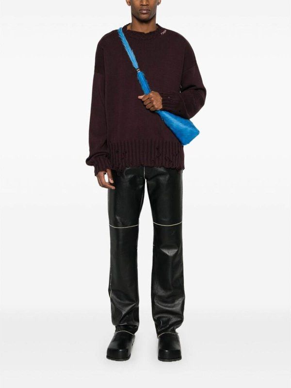 Marni o1w1db11125 Sweater in Purple Size US M / EU 48-50 / 2 - 2 Thumbnail