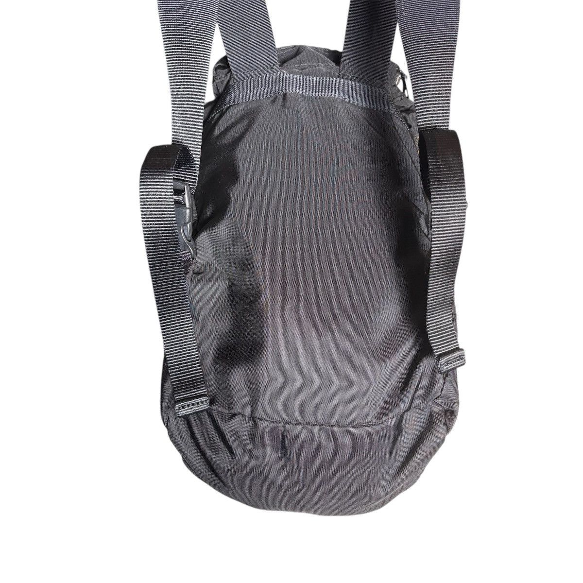 Y's × Yohji Yamamoto Yohji Yamamoto Y’saccs Pour Homme Black Nylon Backpack Size ONE SIZE - 9 Thumbnail