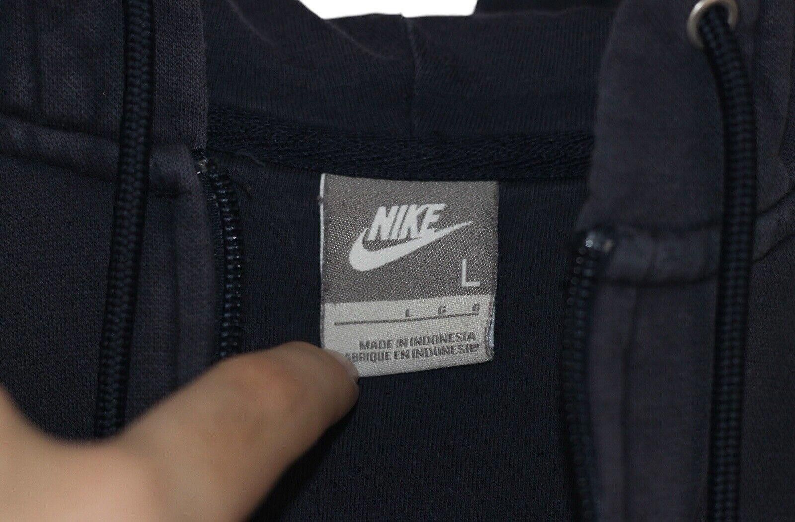 Nike Vintage Nike Y2K Blue Two Tone Full Zip Hoodie Sz L RARE Size US 34 / EU 50 - 8 Thumbnail