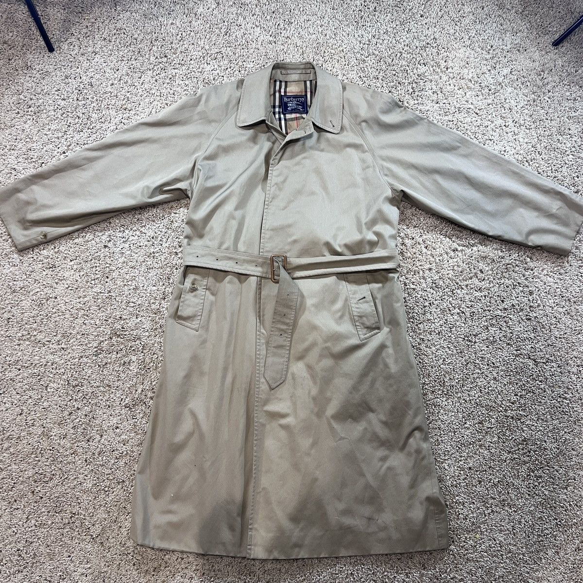 Burberry × Vintage Vintage Burberrys’ trench coat Size US L / EU 52-54 / 3 - 1 Thumbnail