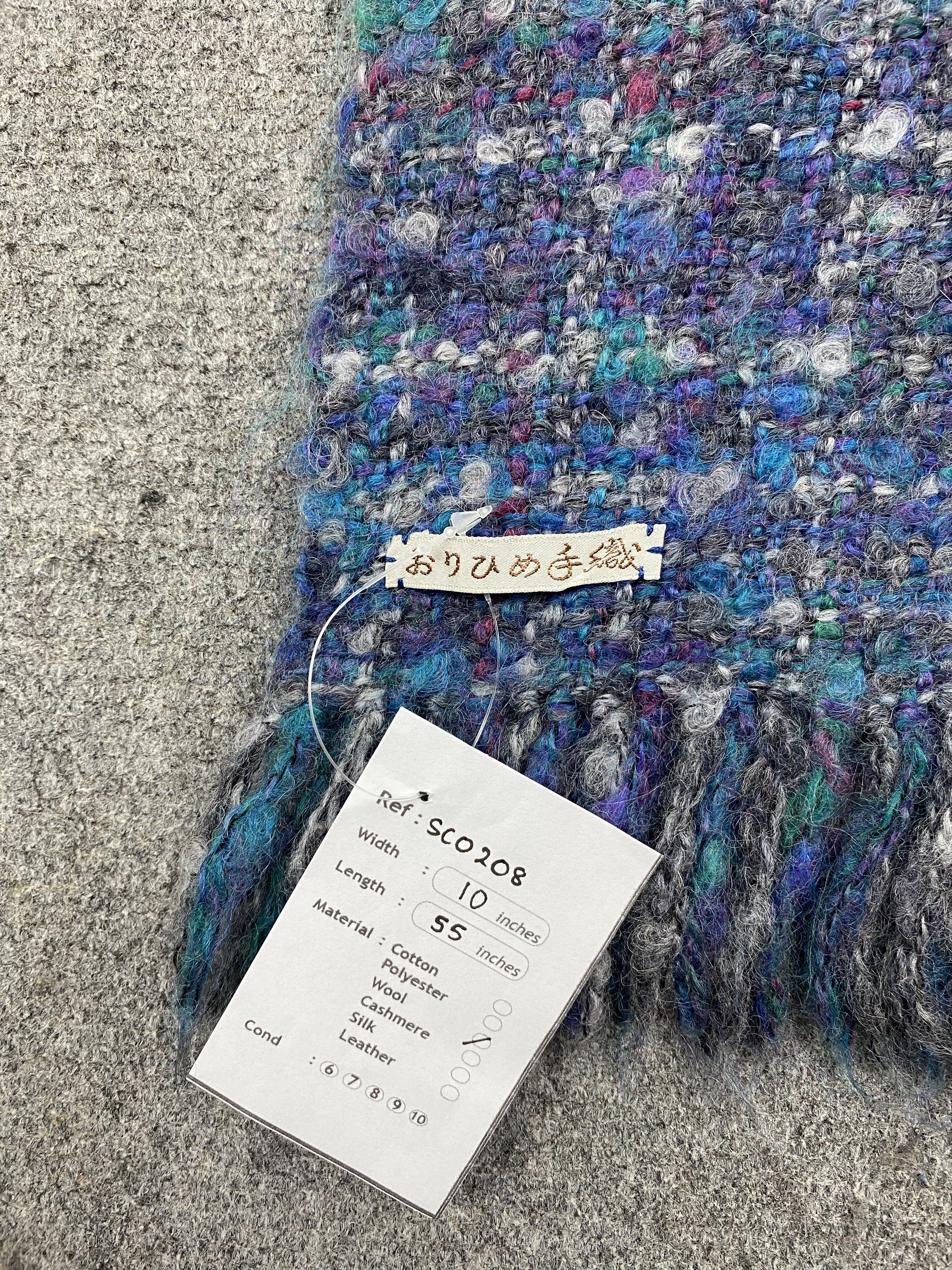 Japanese Brand Japanese Brand Scarf / Muffler / Neckwear SC0208 Size ONE SIZE - 8 Thumbnail