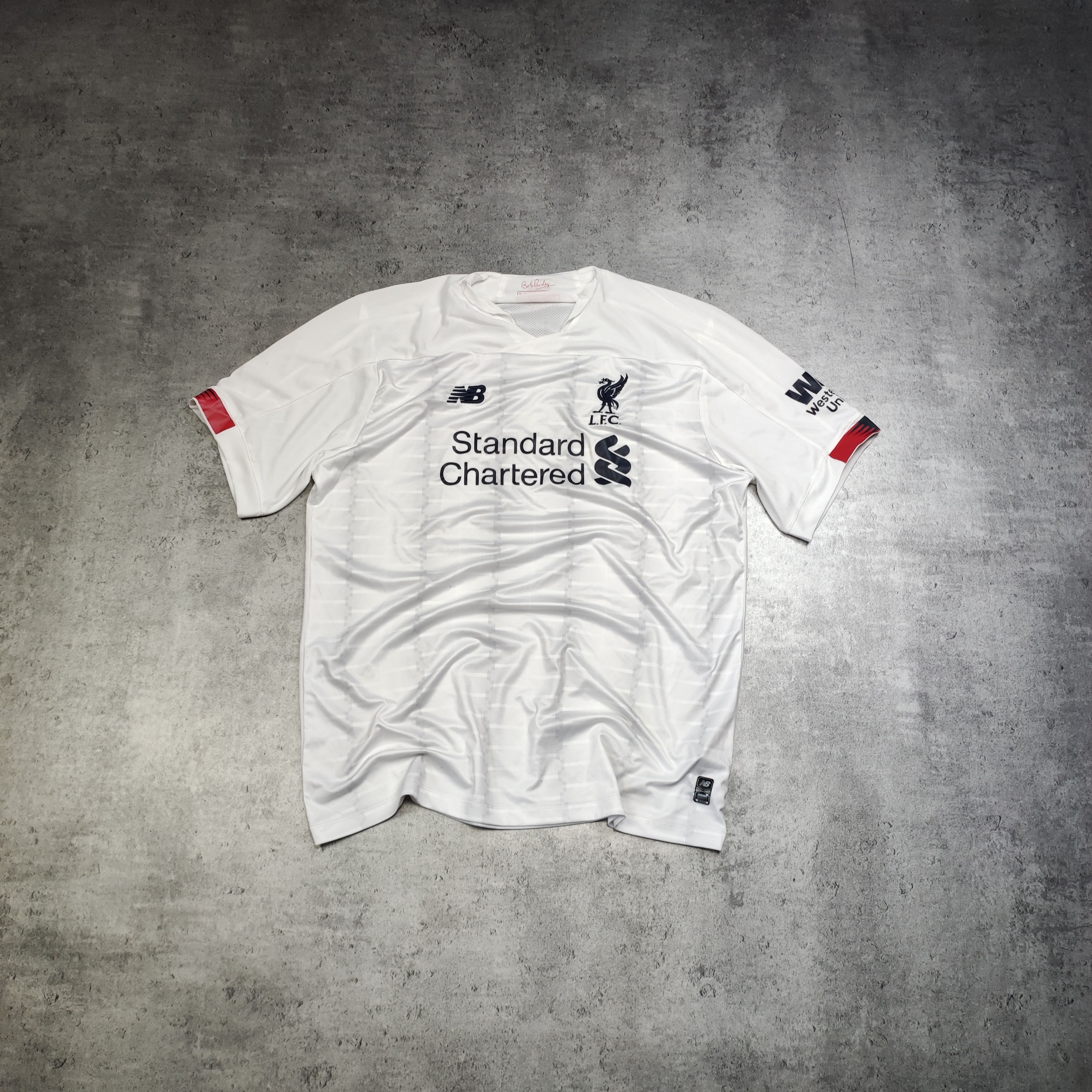 Vintage Soccer Football Liverpool 2019 Away New Balance Jersey Size US XXL / EU 58 / 5 - 1 Thumbnail