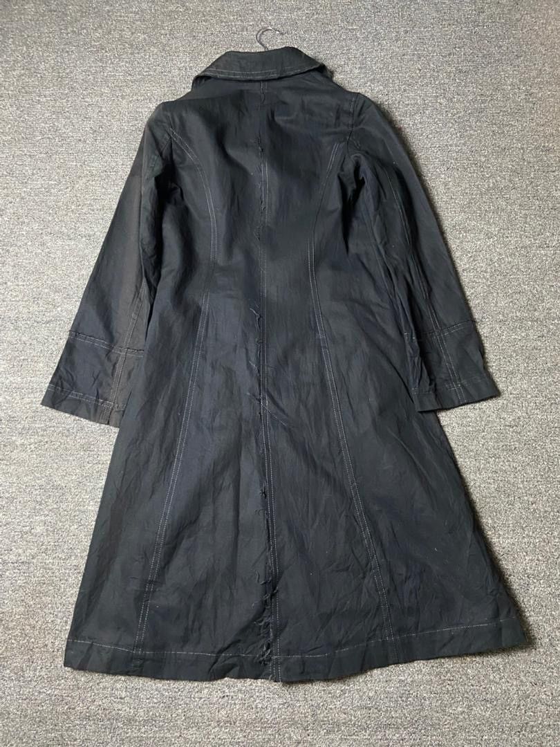 Japanese Brand Vintage Mananan McLir Long Cotton Jacket (176) Size US XXS / EU 40 - 3 Thumbnail