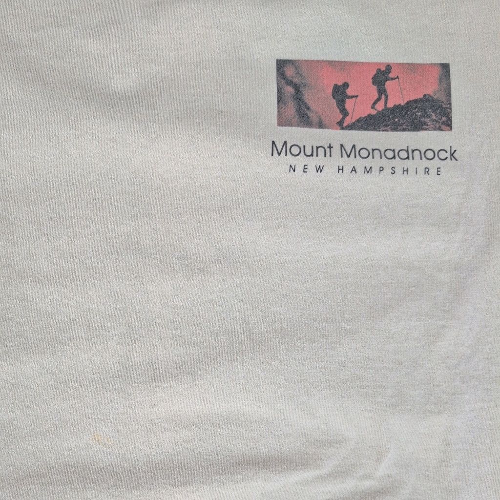 Vintage Y2K Vintage Huge Mount Monadnock Tan T-Shirt Medium Size US M / EU 48-50 / 2 - 6 Thumbnail