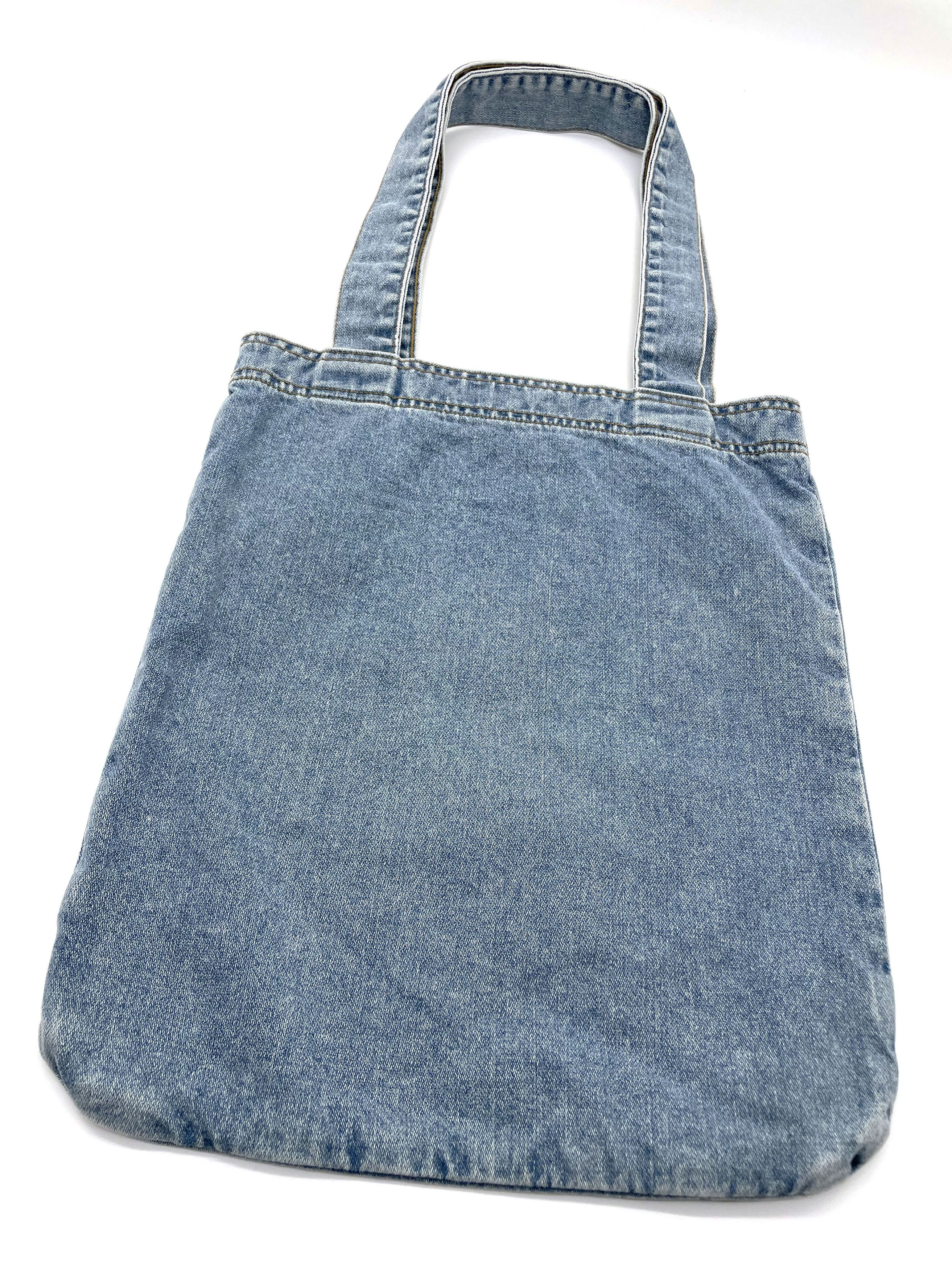 Kapital Prayer Hands Denim Tote Bag Size ONE SIZE - 7 Thumbnail