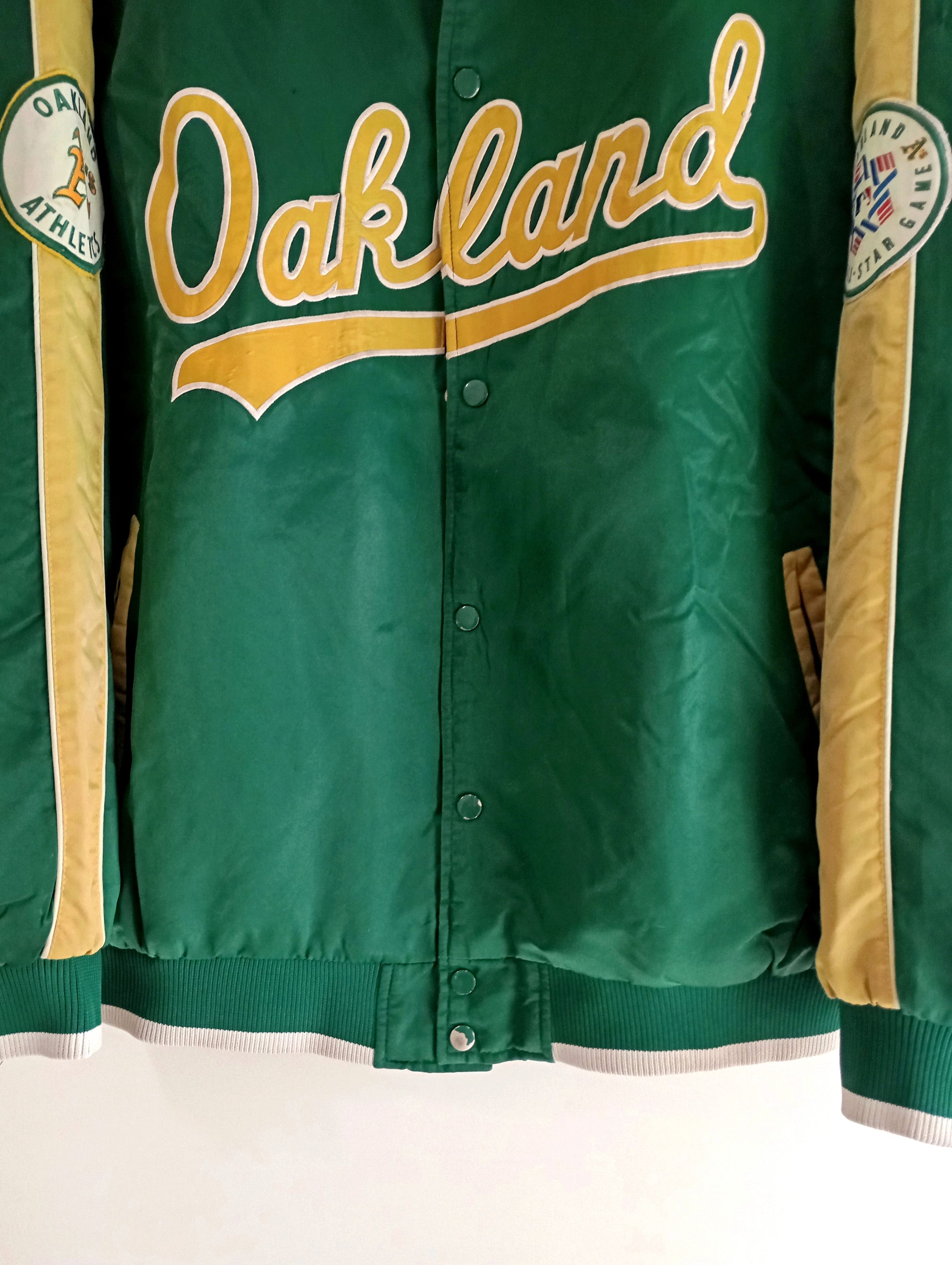 MLB Vintage Oakland Athletics Majestic Jacket Size US XL / EU 56 / 4 - 5 Thumbnail