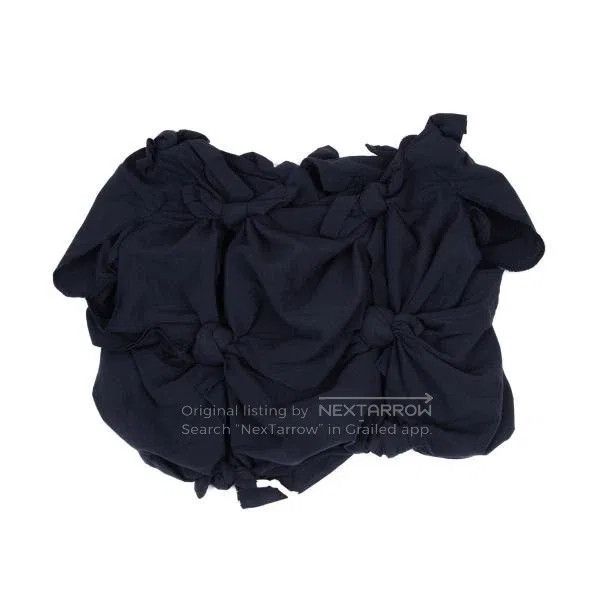 Comme des Garcons Comme Des Garcons Navy Retro Knot Top Size M / US 6-8 / IT 42-44 - 2 Thumbnail