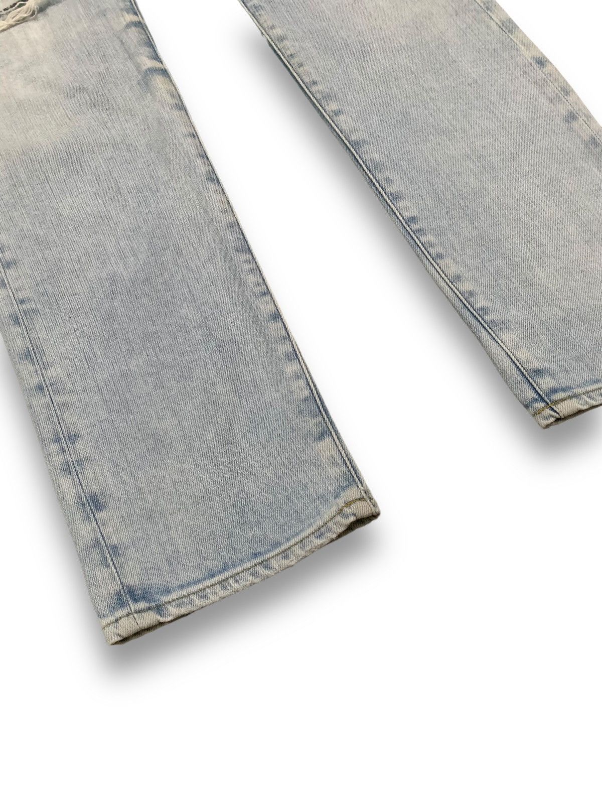 G-Star Vintage G-Star Raw Blue Washed Distressed Grunge Jeans Size US 31 - 10 Thumbnail