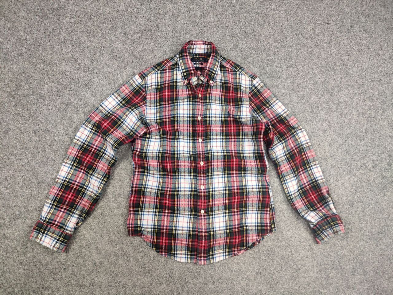 Flannel Vintage Polo Ralph Lauren Flannel Shirt Y2K Style Custom fit Size US S / EU 44-46 / 1 - 12 Thumbnail