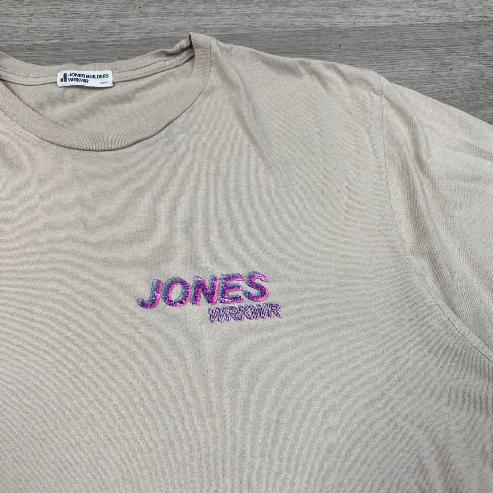 Other Jones Builders Wrkwr Privately Public Malibu T Shirt Mens XL Size US XL / EU 56 / 4 - 3 Thumbnail