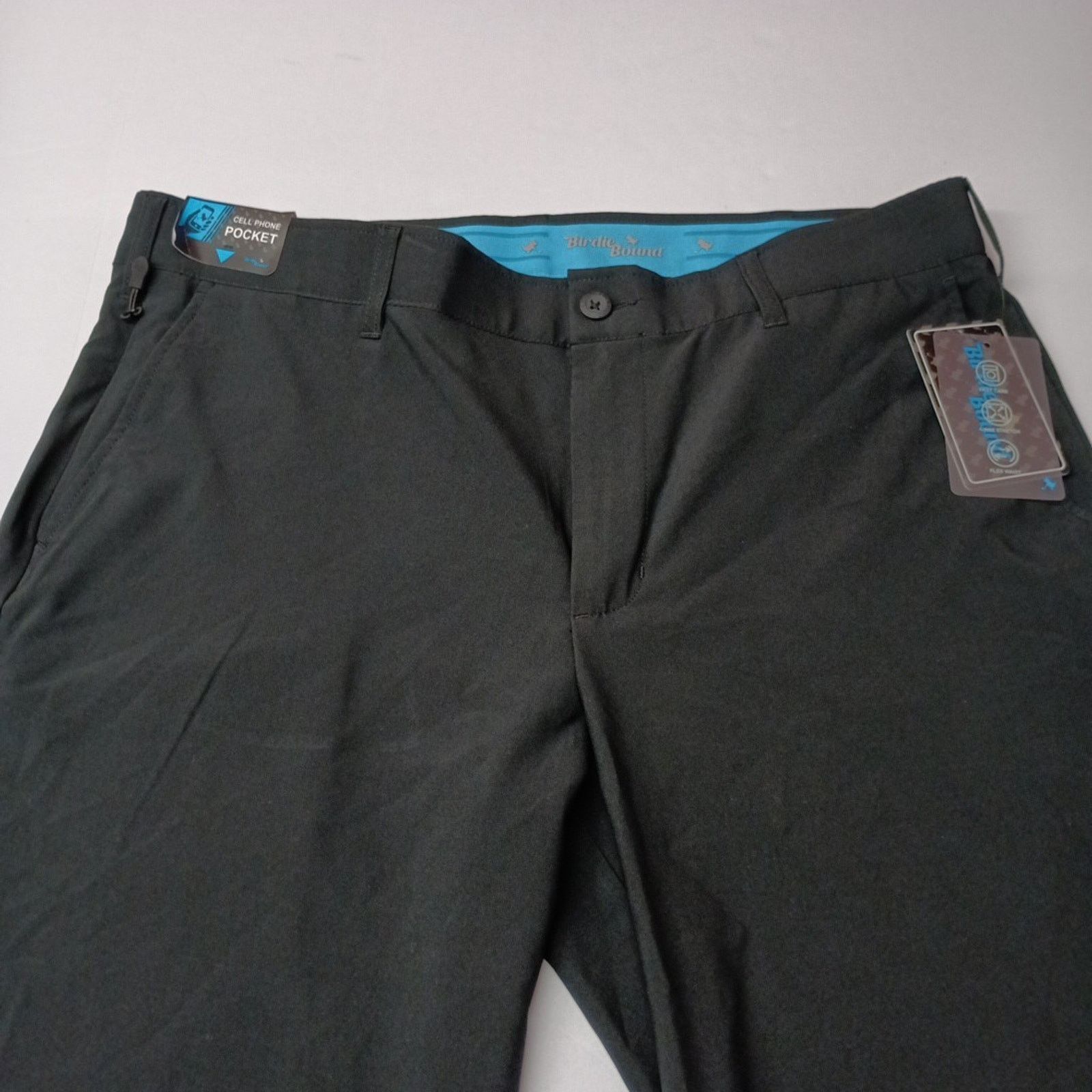 Other Birdie Bound Golf Pants Men's Size 38x30 Black Flex Straight Size US 38 / EU 54 - 4 Thumbnail