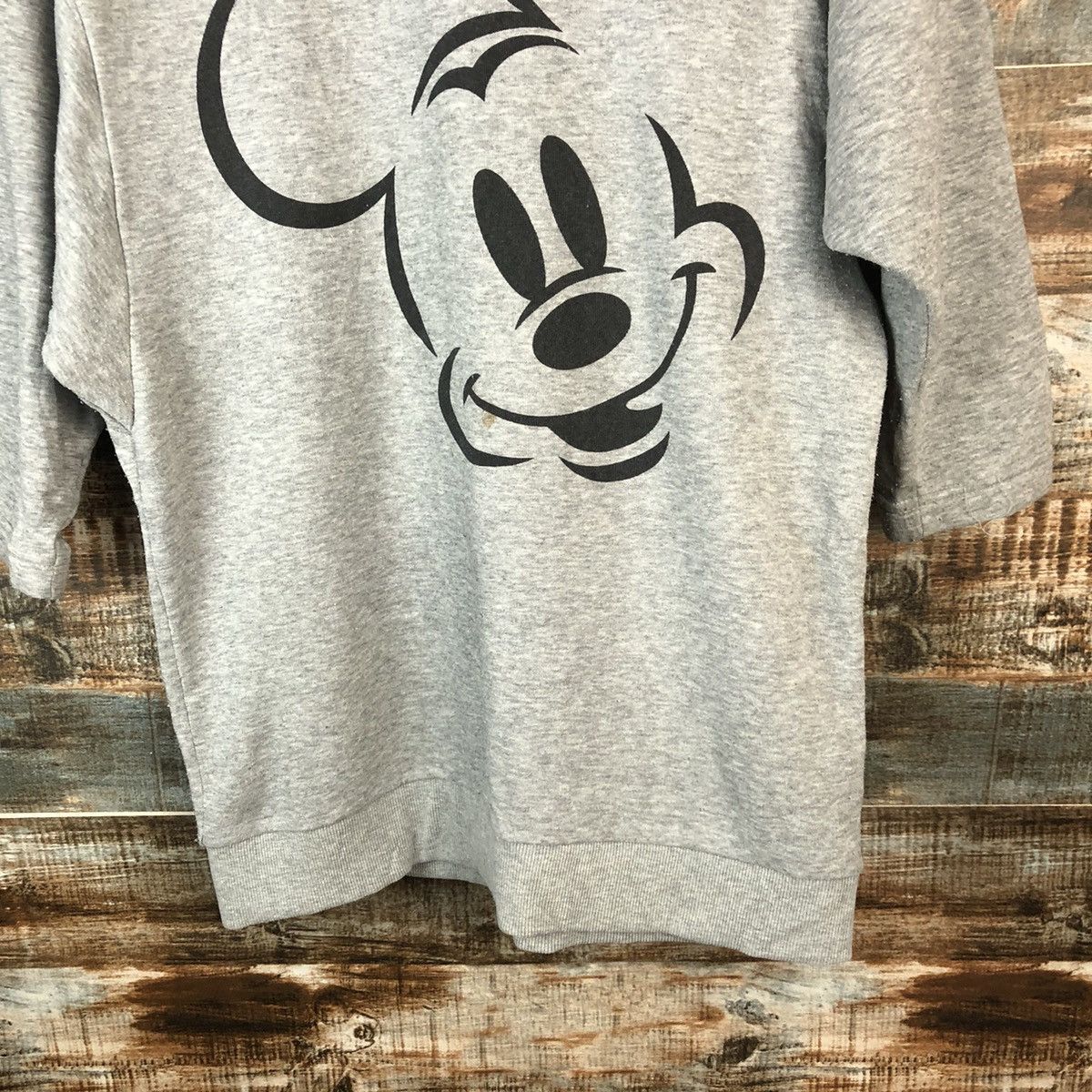 Disney × Mickey Mouse × Vintage Disney Mickey Mouse Grey Sweatshirt #A2034 Size M / US 6-8 / IT 42-44 - 6 Thumbnail