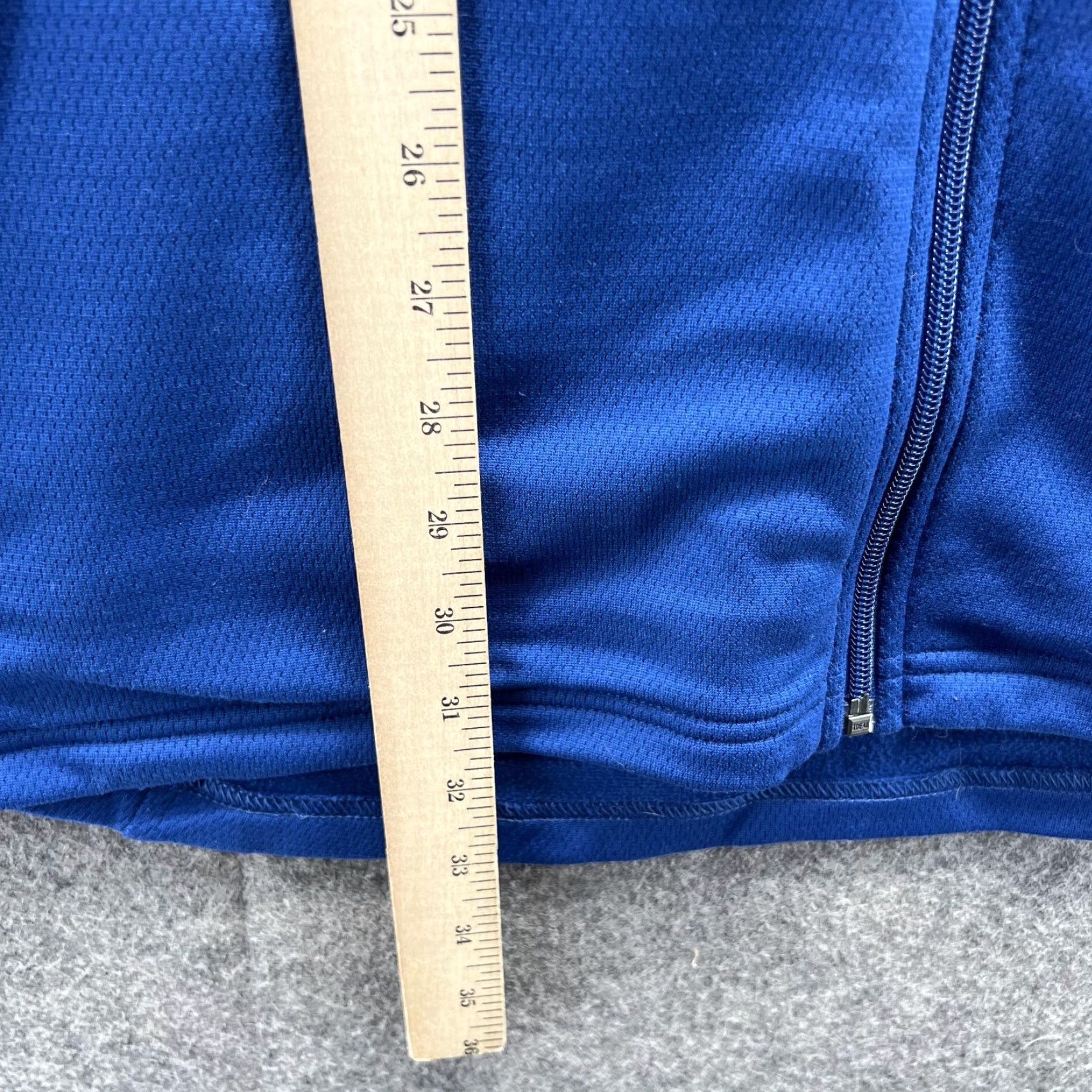 Under Armour Under Armour Sweater Men 2XL Blue Logo Polyester Knit Full Zip 1/4 Zip Mock Neck, Regular Fit, Long Sleeve, Fall Spring Winter Size US XXL / EU 58 / 5 - 6 Thumbnail