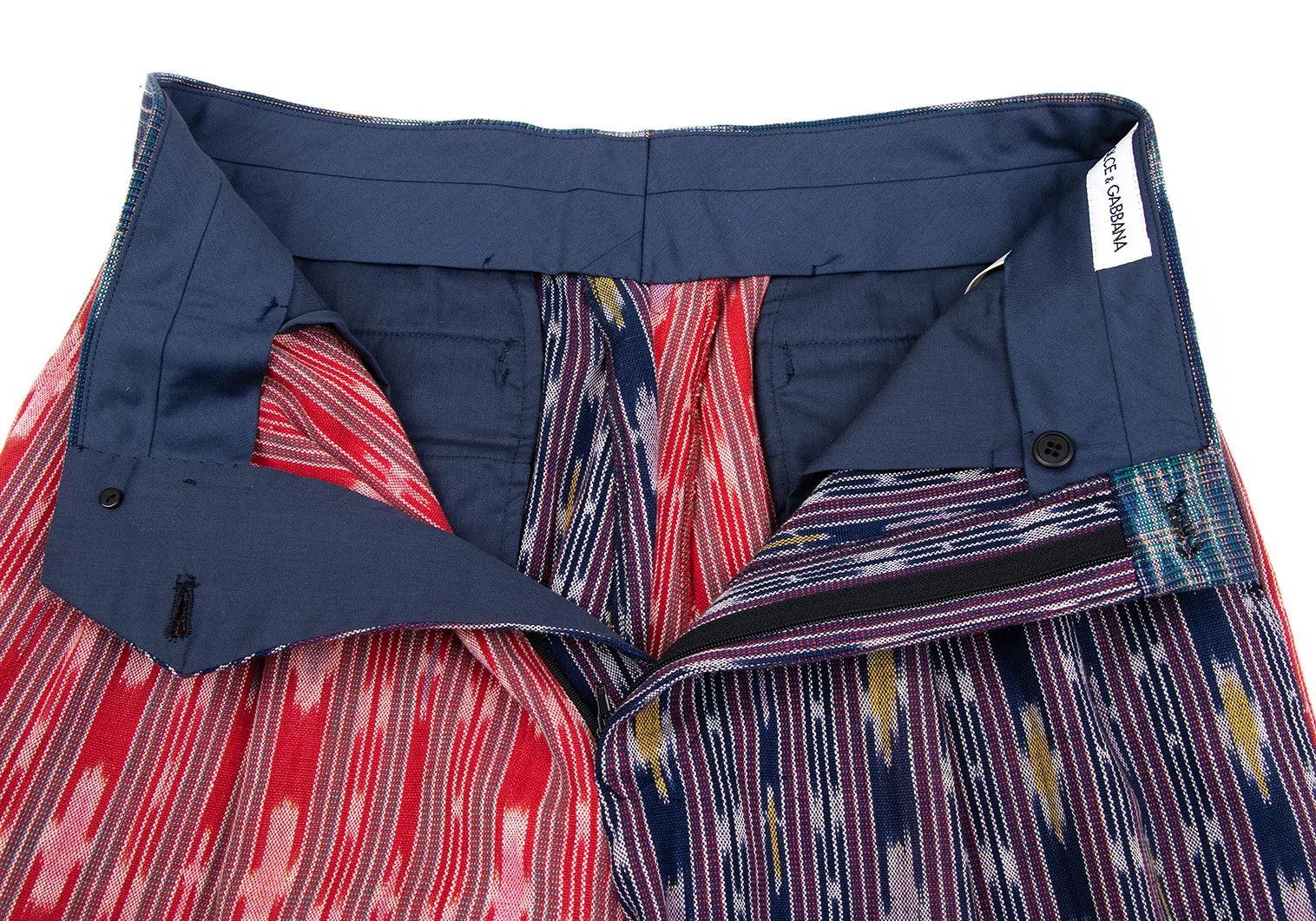 Dolce & Gabbana Patchwork Double Pants in Multicolor, Size 48 Size US 32 / EU 48 - 5 Thumbnail