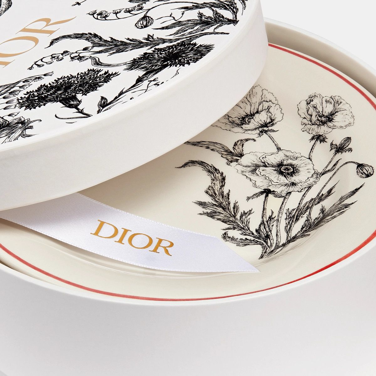 Dior o1bcso1str0225 Size:OS/ Set Of Six Side Plates in Multicolor Size ONE SIZE - 5 Thumbnail