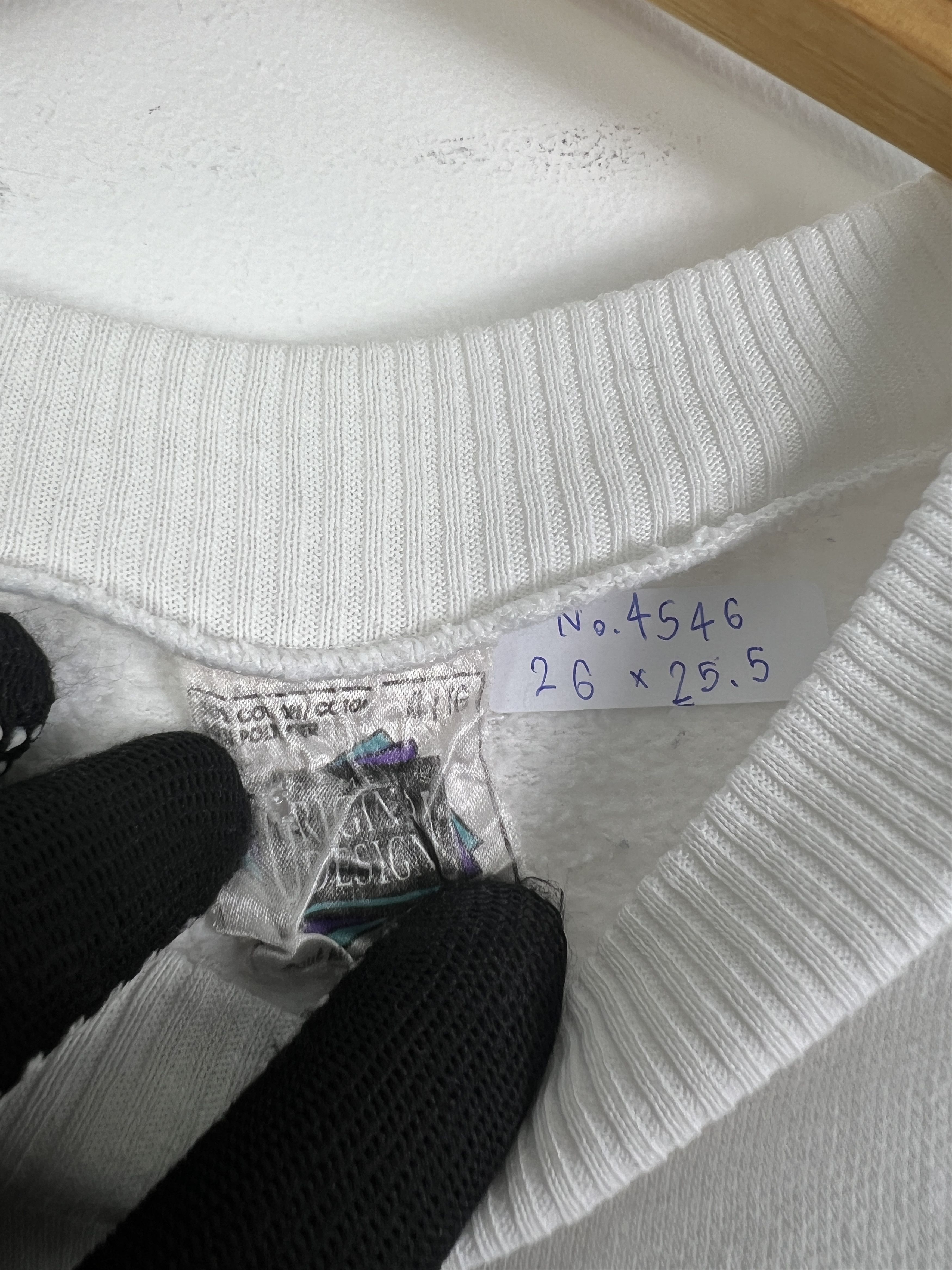 Vintage No.4546 Vintage 90s Nature Sauvage Art Sweatshirt (L) Size US L / EU 52-54 / 3 - 3 Thumbnail