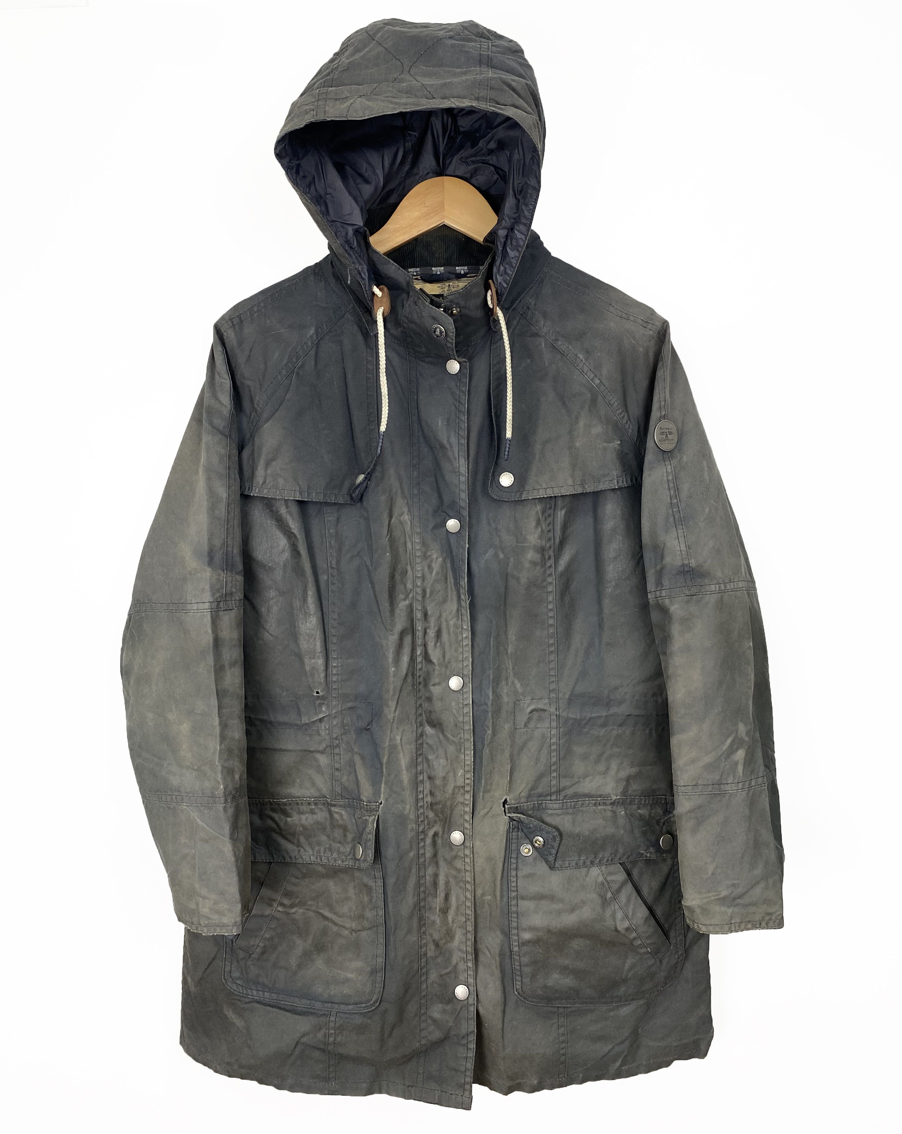 Barbour BARBOUR WAX Barnacle Distressed Jacket Size US 12 UK 16 Size XL / US 12-14 / IT 48-50 - 1 Thumbnail