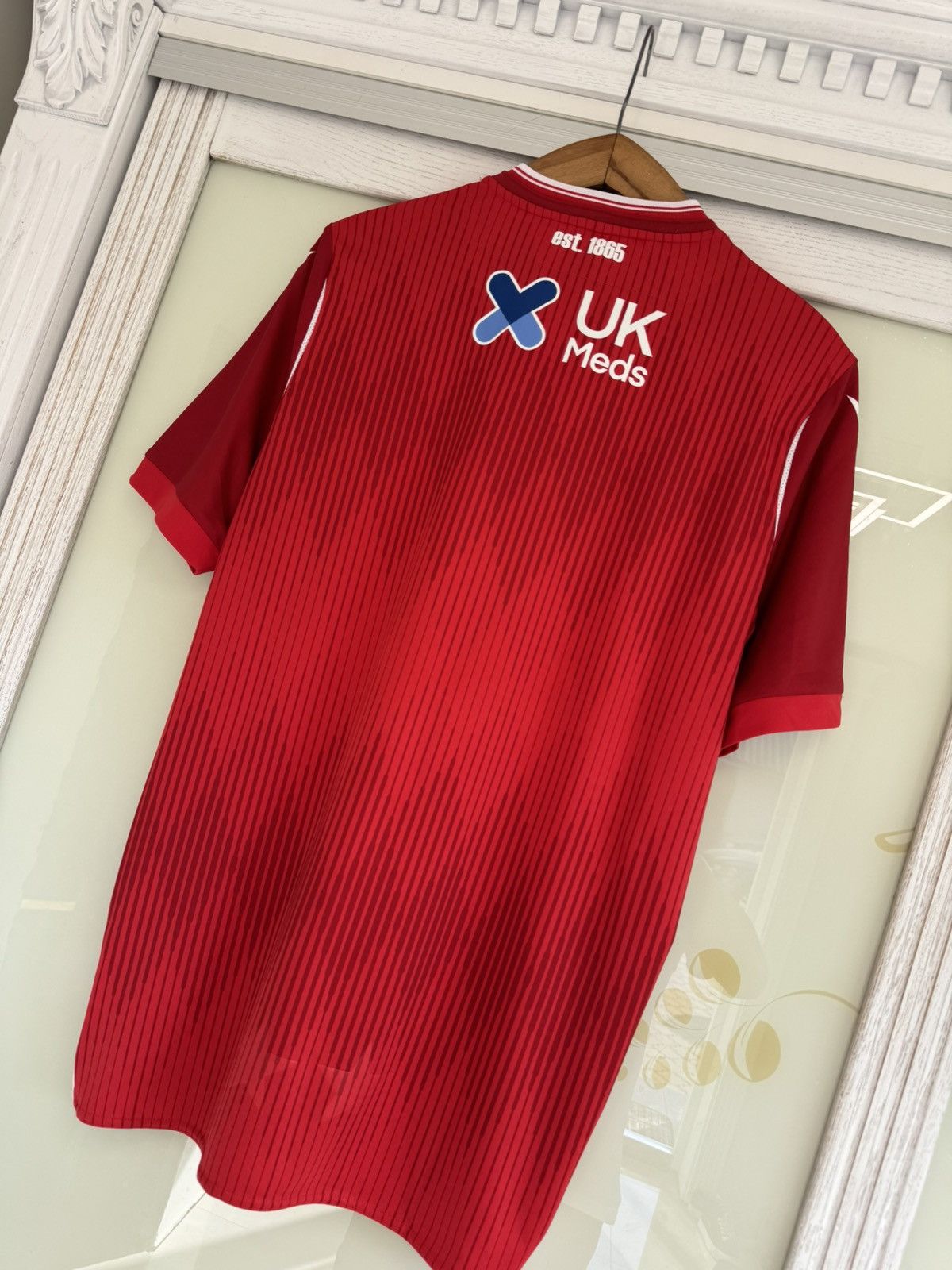 Macron Nottingham Forest 2019-2020 Home Soccer Jersey Football Kit Size US XL / EU 56 / 4 - 8 Thumbnail