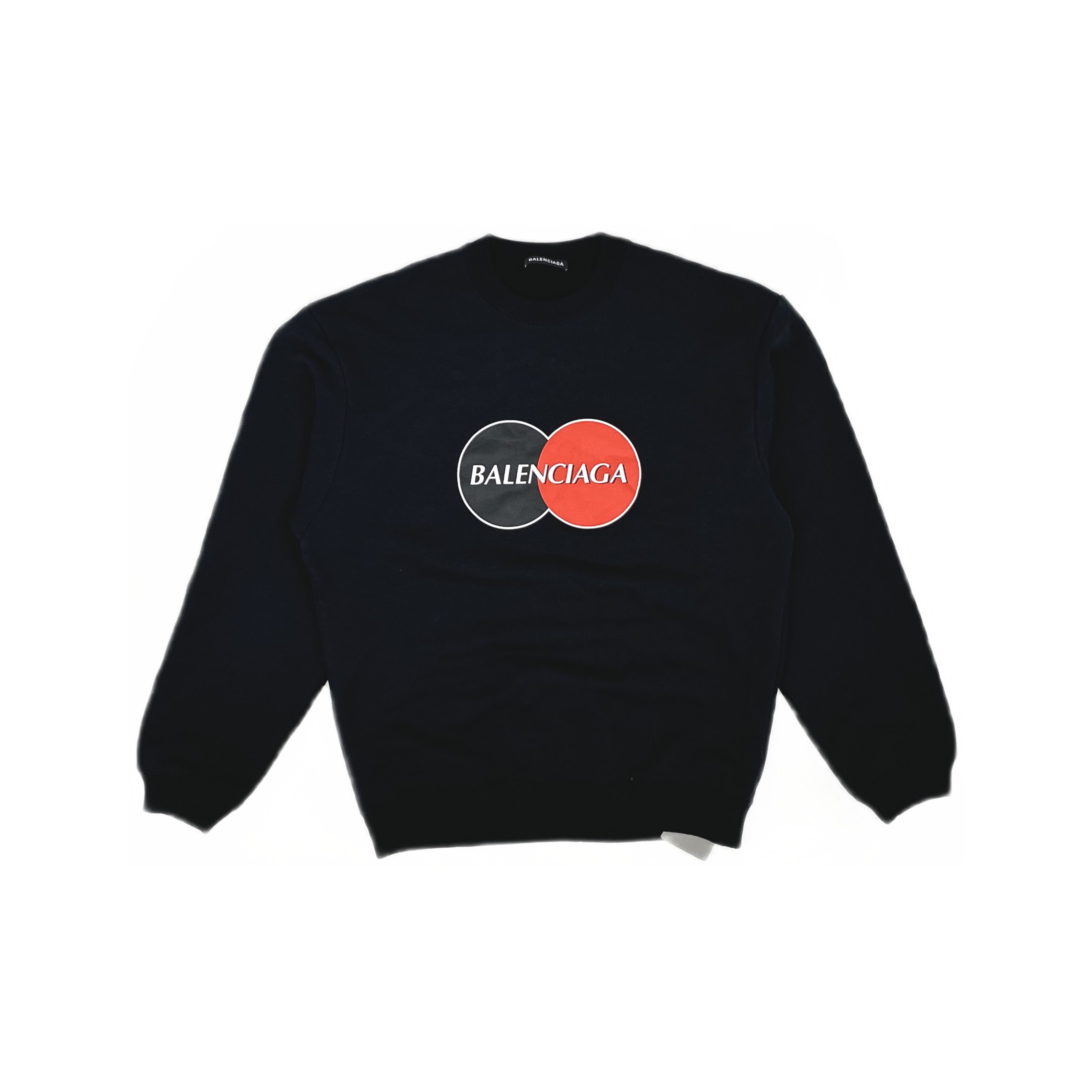 Balenciaga Balenciaga Mastercard Logo Sweatshirt S Size US S / EU 44-46 / 1 - 1 Thumbnail