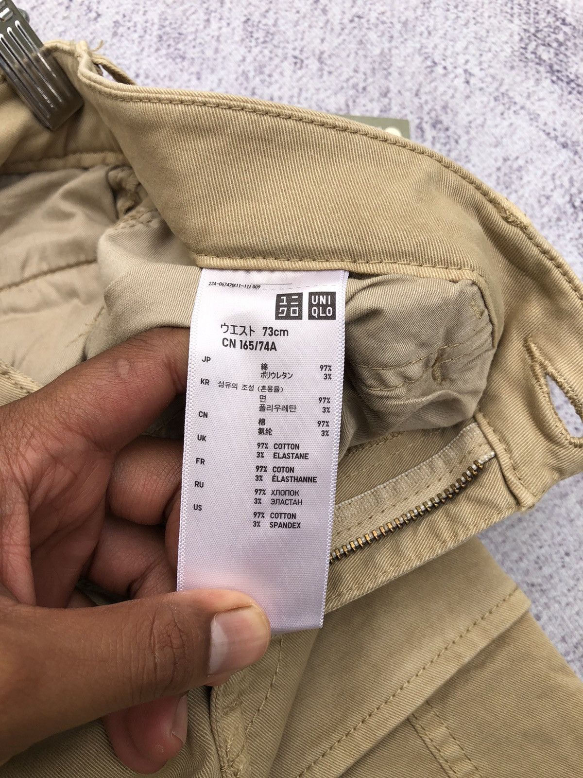 Designer × Uniqlo Uniqlo Cargo Pants Multipocket Skinny Fit Pattern Like New Size US 32 / EU 48 - 9 Thumbnail