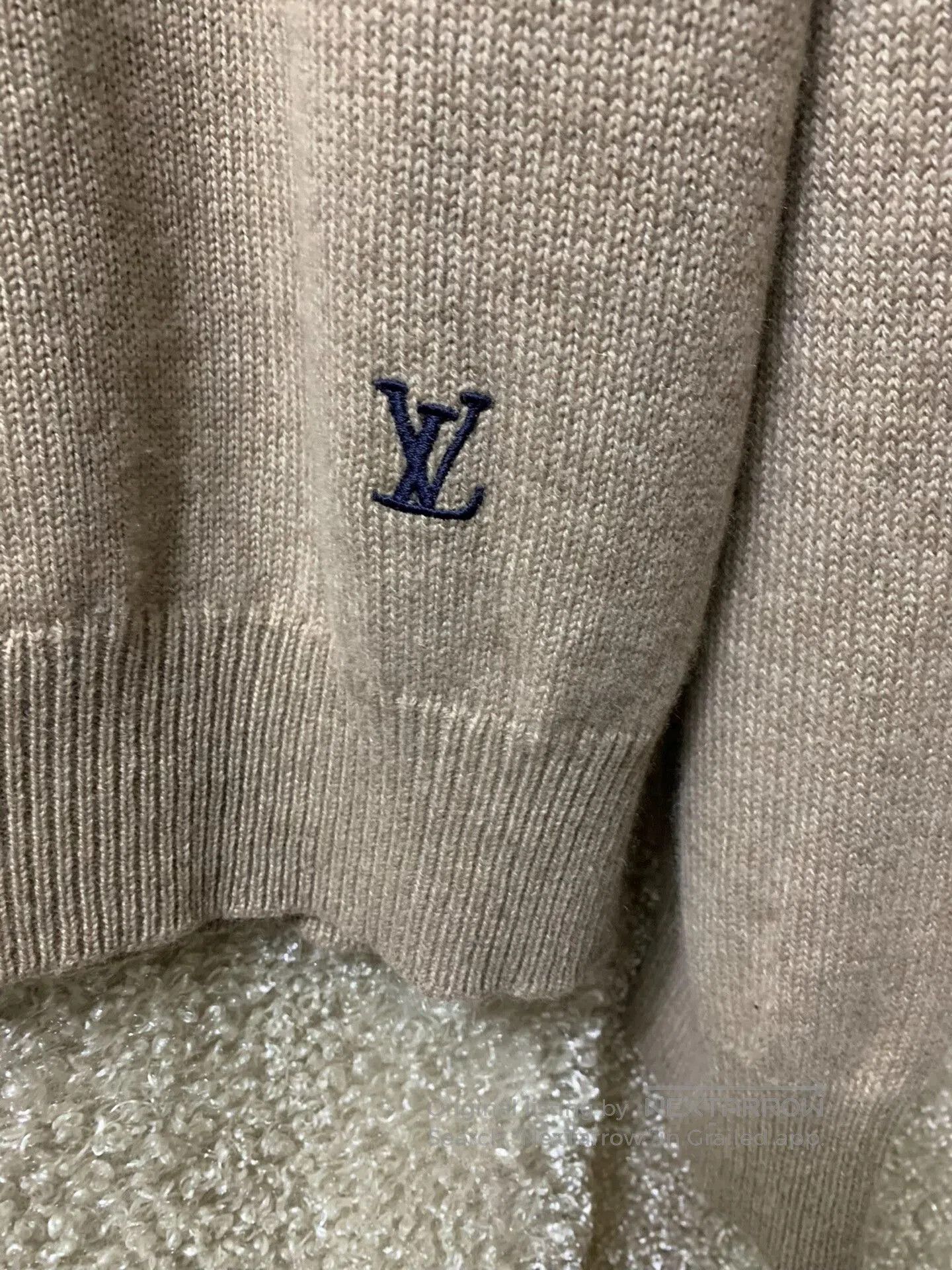 Louis Vuitton Louis Vuitton Men's Cashmere Sweater XXL. Size US XXL / EU 58 / 5 - 2 Thumbnail