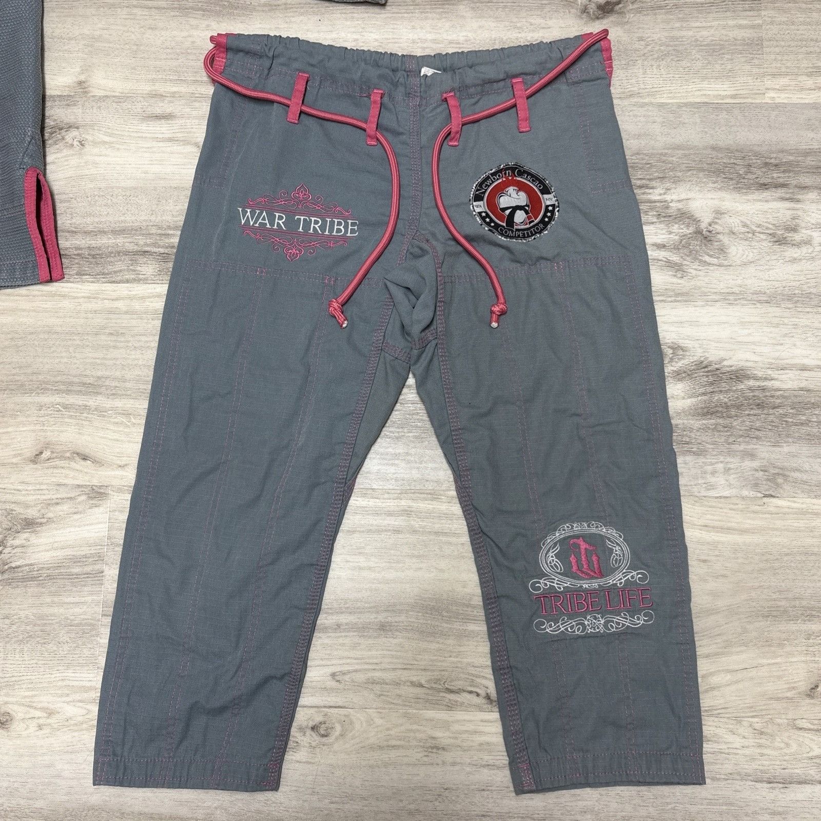Other War Tribe Lion Heart Jiu Jitsu Gi Womens W0 Gray Pink Unifor Size XS / US 0-2 / IT 36-38 - 5 Thumbnail