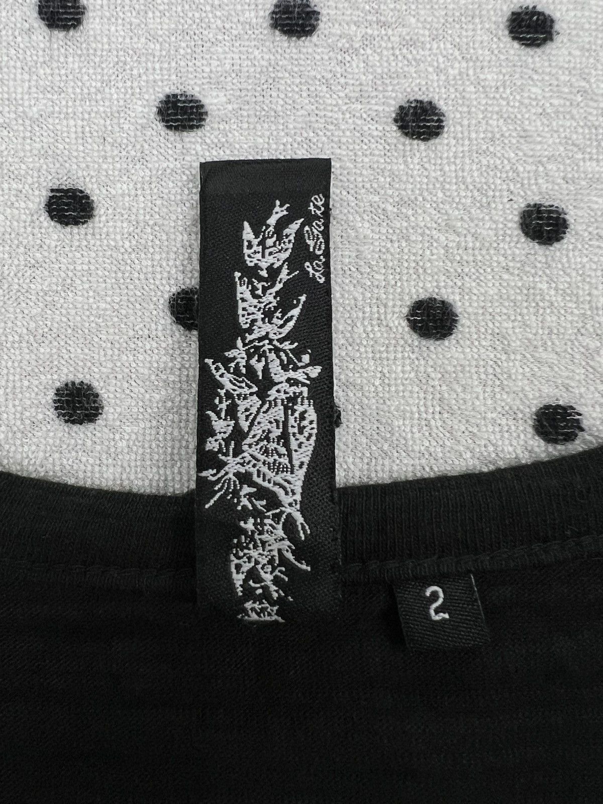 Japanese Brand La Gate Deconstructed Studded Tshirt Size S / US 4 / IT 40 - 8 Thumbnail