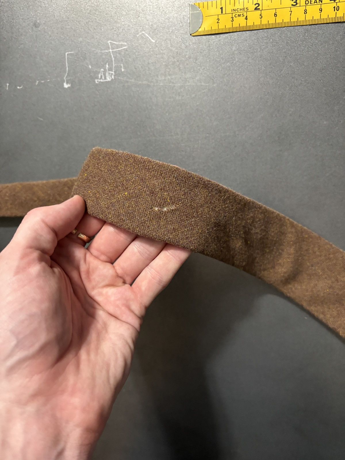 Vintage Vintage Wool Tie Made in England Necktie 1960s 1970s Saxony Size ONE SIZE - 8 Thumbnail