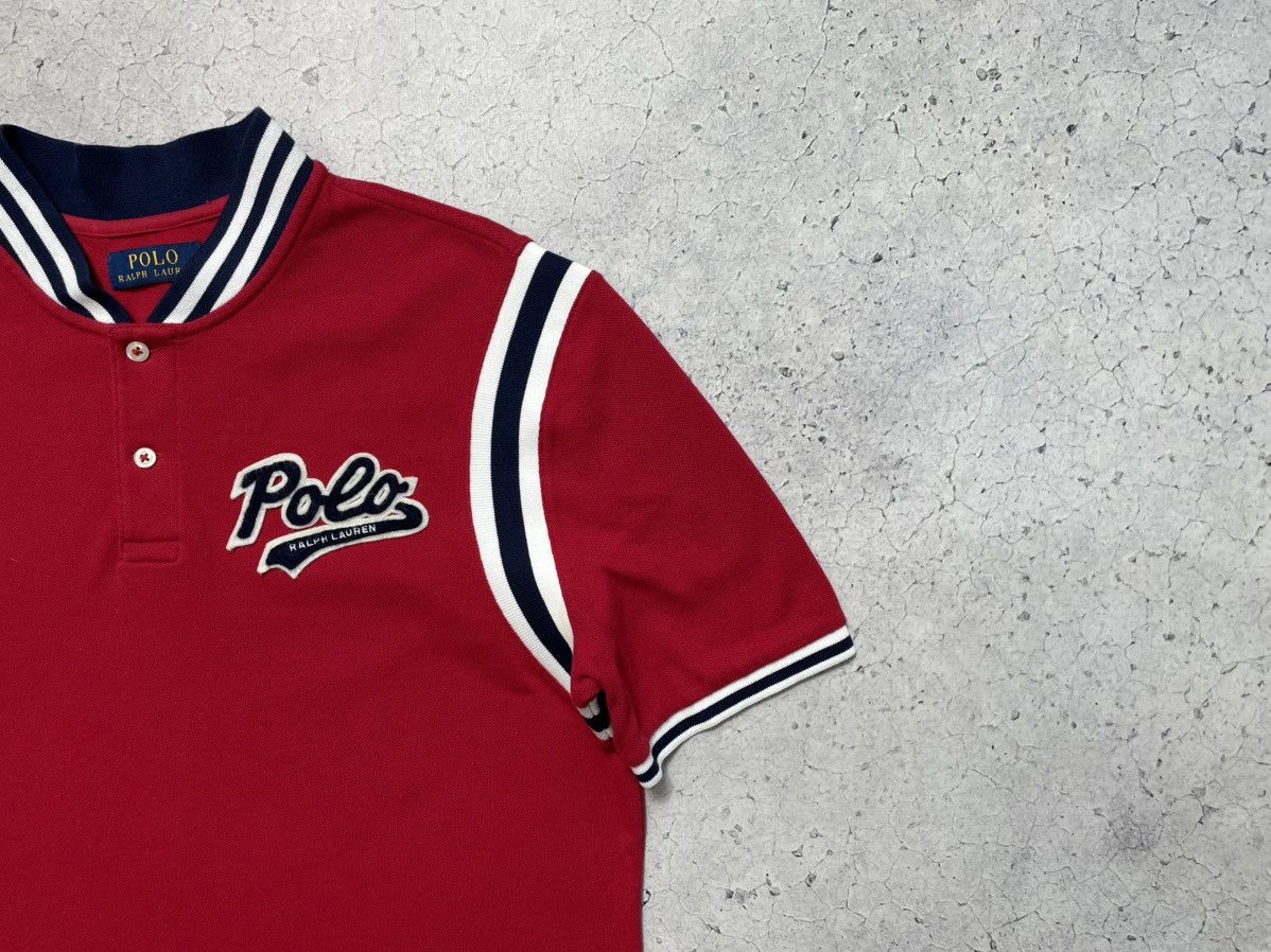 Polo Ralph Lauren Polo Ralph Lauren Button T-Shirt #67 Red Size US S / EU 44-46 / 1 - 3 Thumbnail