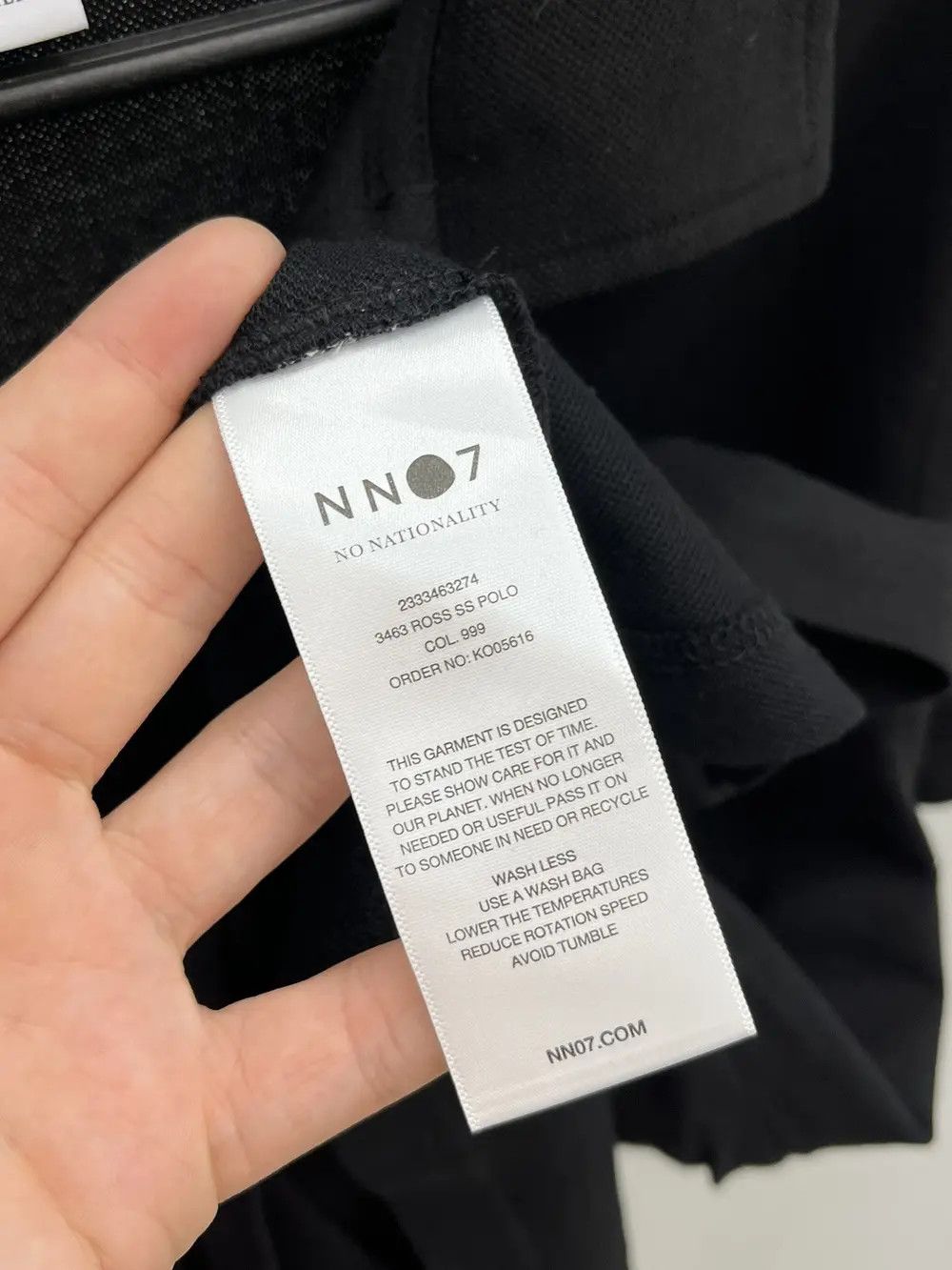 NN07 Nn07 No Nationality 3463 Ross SS Cotton Polo Shirt Size US XL / EU 56 / 4 - 3 Thumbnail
