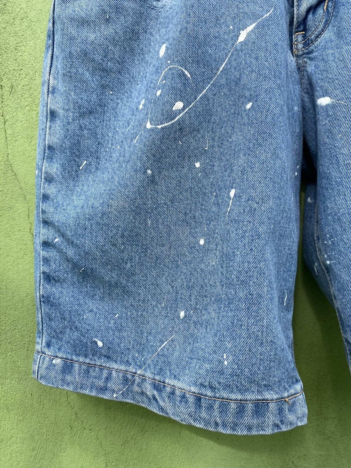 Edwin Edwin Made In Japan Vintage Jeans Shorts Pain Splatter Drip Size US 30 / EU 46 - 5 Thumbnail