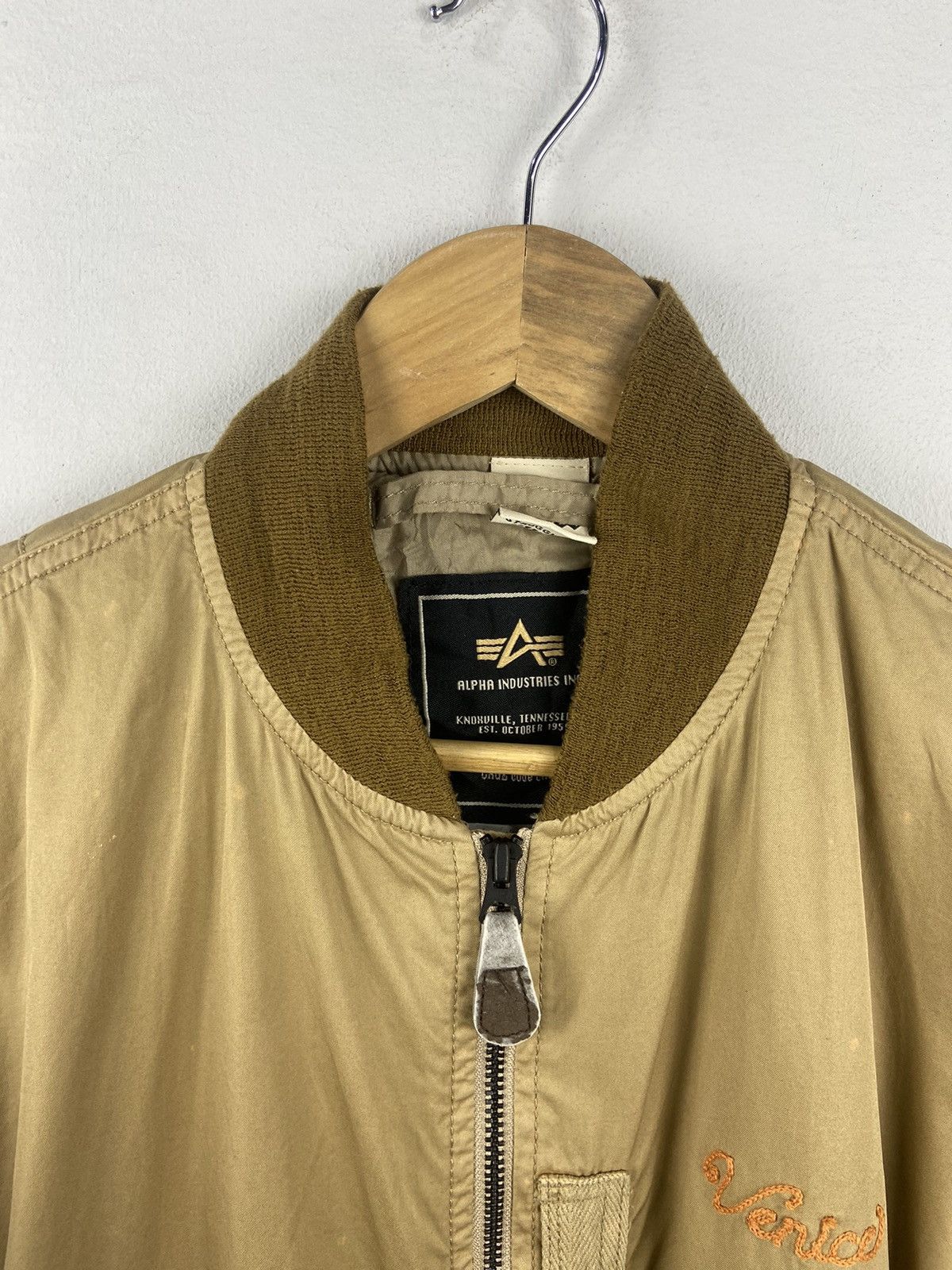 Alpha Industries × Vintage Alpha Industries X Venice Bomber Jacket Size US L / EU 52-54 / 3 - 9 Thumbnail