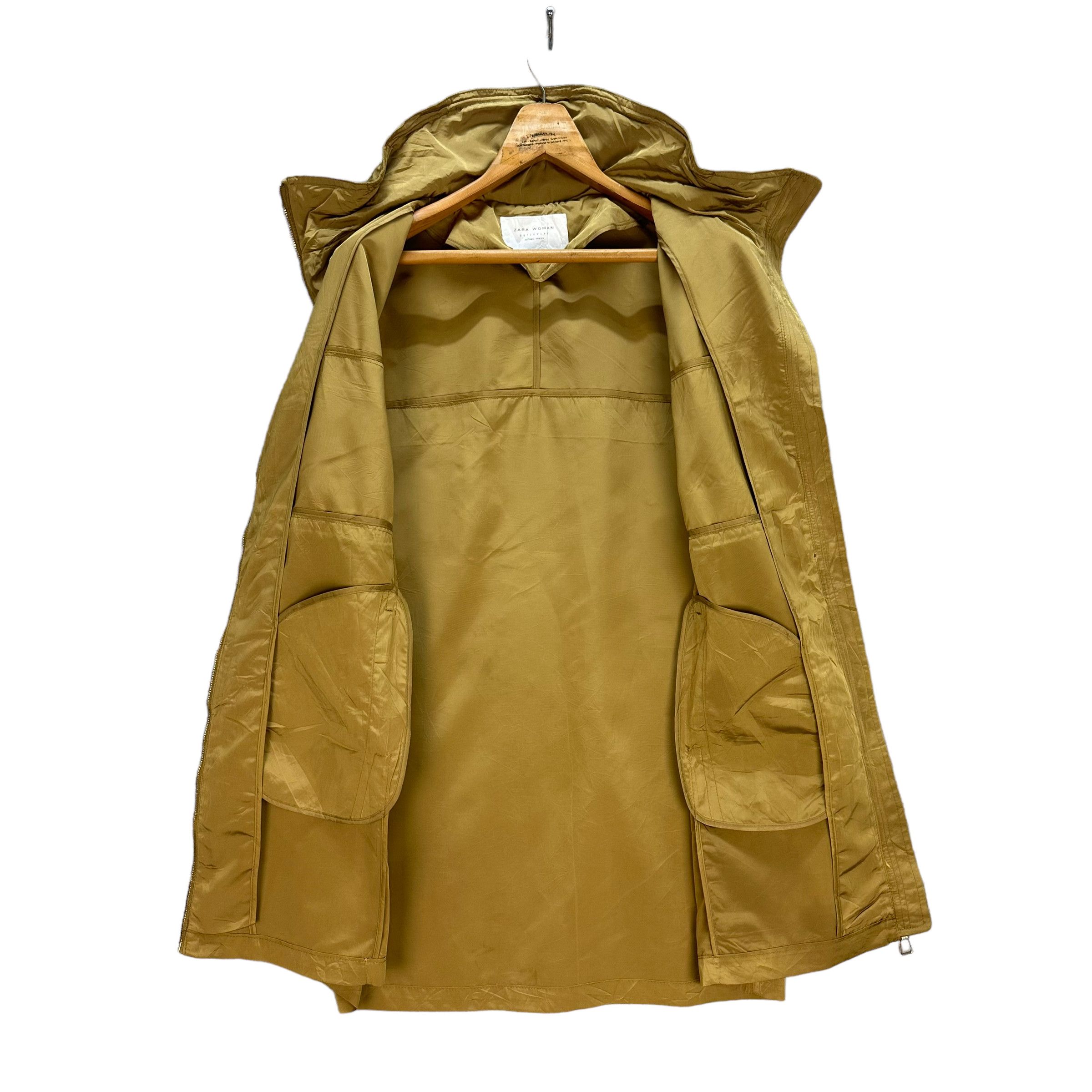 Zara ZARA WOMAN OUTERWEAR AUTUMN / WINTER GOLDEN JACKET #8254-218 Size S / US 4 / IT 40 - 6 Thumbnail