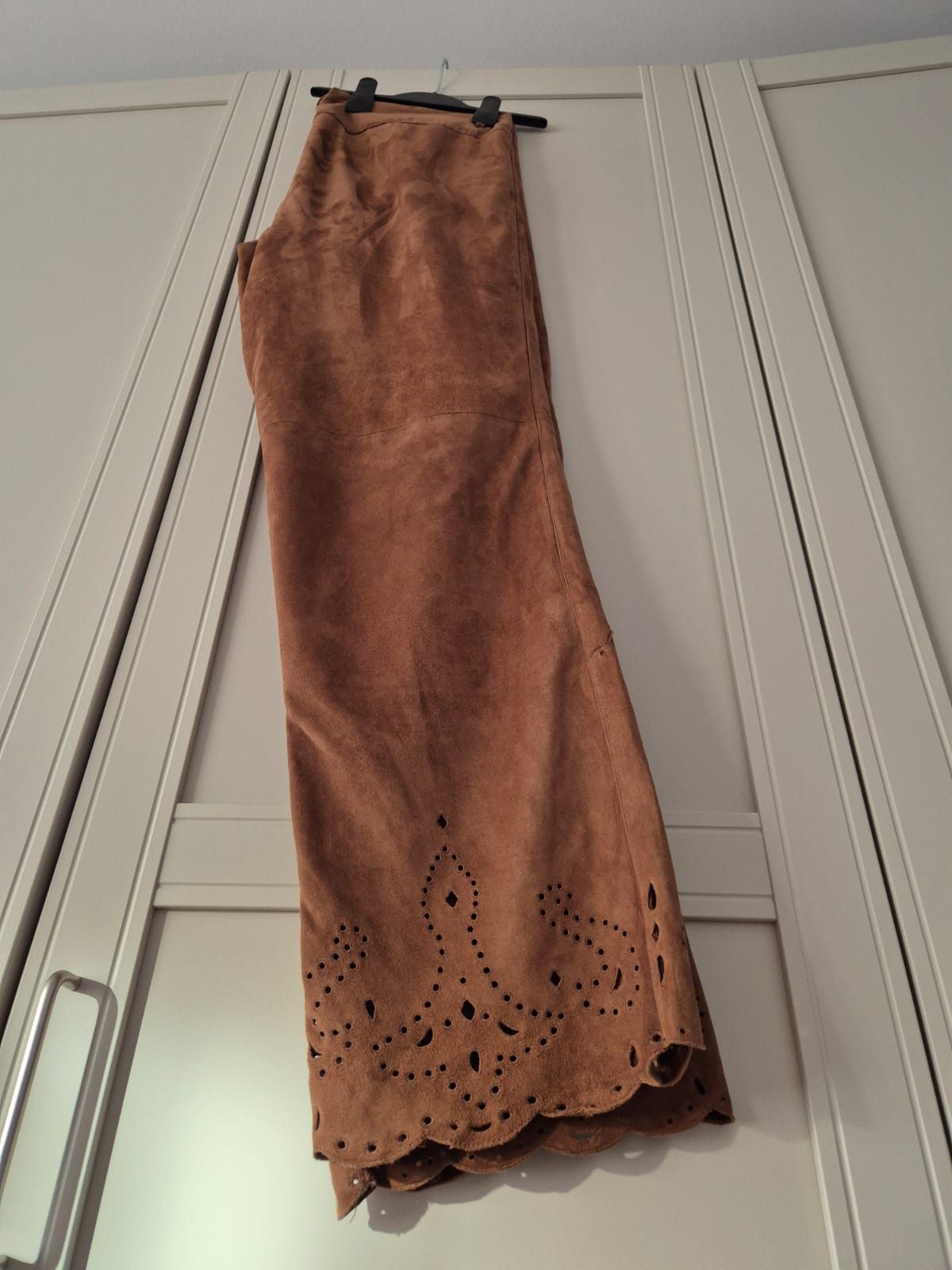 Iris von Arnim Iris Von Arnim Leather Pants Size 30" / US 8 / IT 44 - 1 Thumbnail
