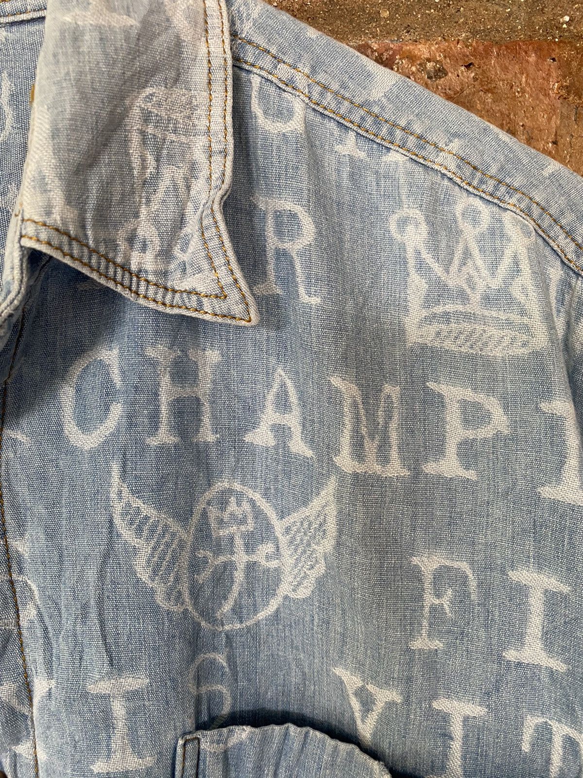 Jean Charles De Castelbajac Vtg poem and Anarchy button up Size US L / EU 52-54 / 3 - 9 Thumbnail