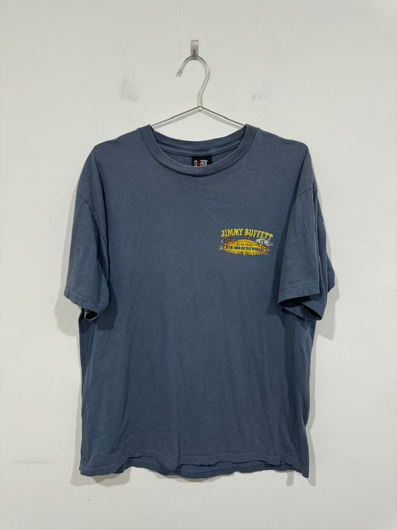 Band Tees × Vintage Vintage 2002 Jimmy Buffett Far Side of The World Tour Tee Size US XL / EU 56 / 4 - 1 Thumbnail